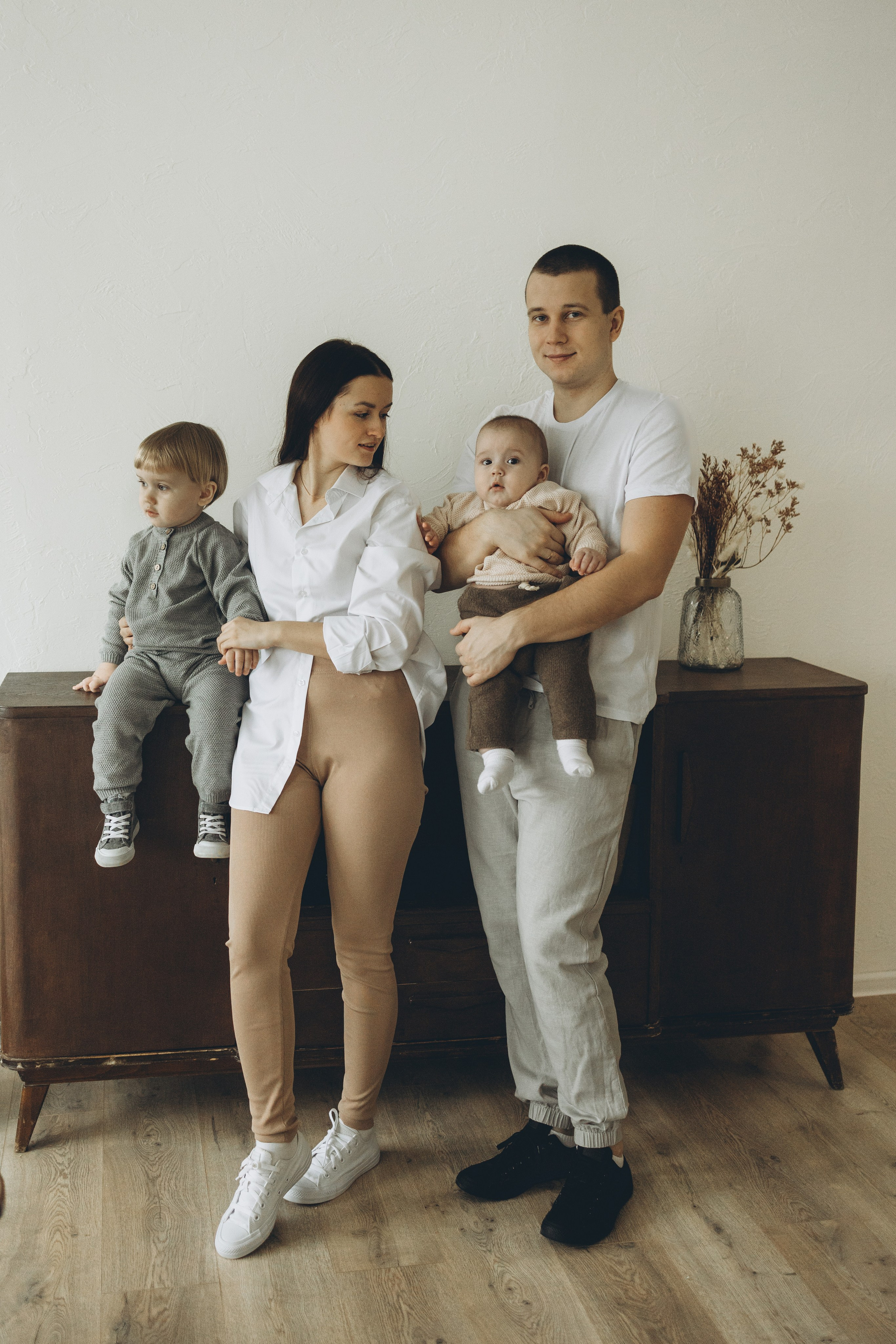 Настя, Паша, Дима и Саша. Семейный фотограф в Москве Виктория Ястребинская