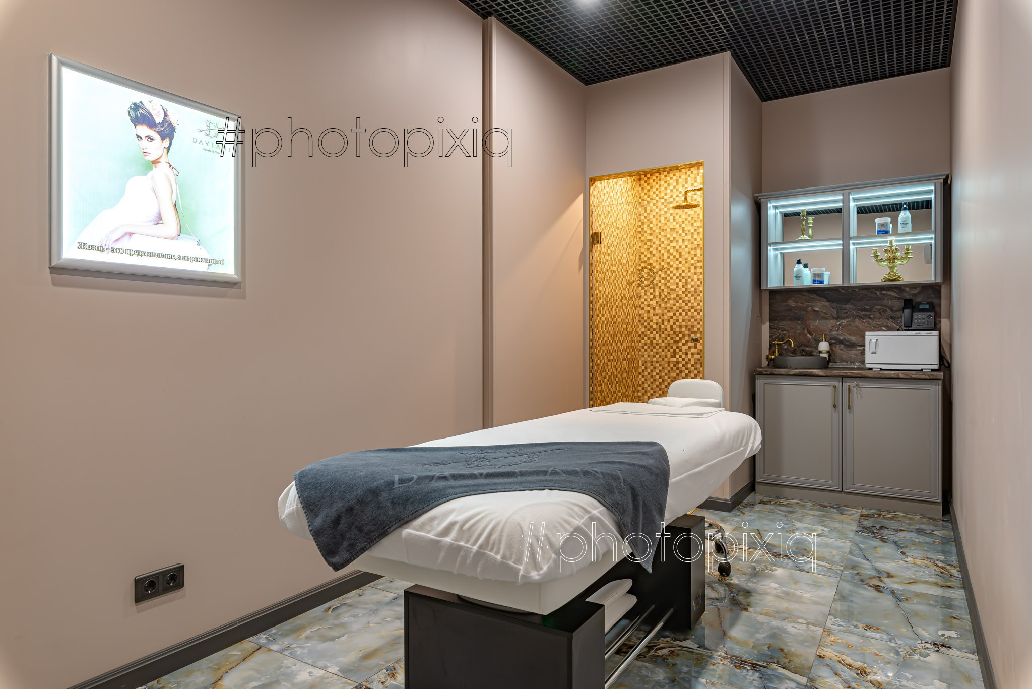 Интерьерная съёмка салона красоты DAVIANI для сайта и рекламы. Интерьерная съёмка и виртуальные туры — Интерьерный фотограф Кузнецов Сергей (photopixiq)