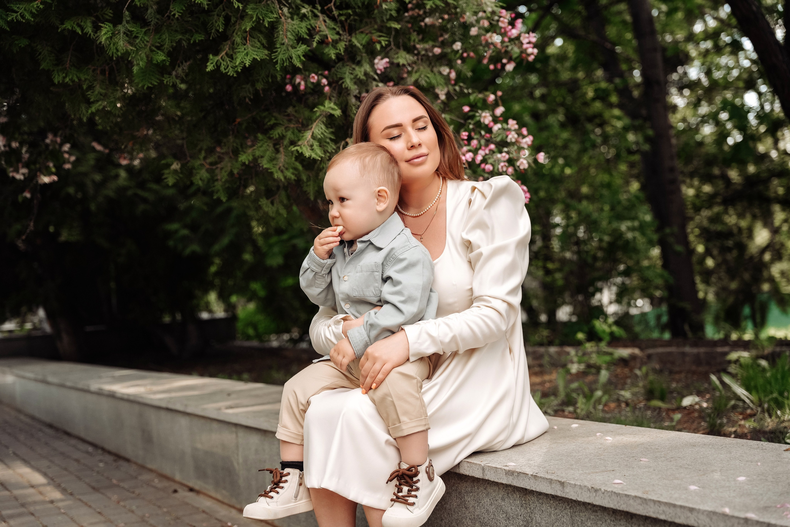 Глеб и мама Регина. Семейный и свадебный фотограф в Ульяновске Арина Авдеева