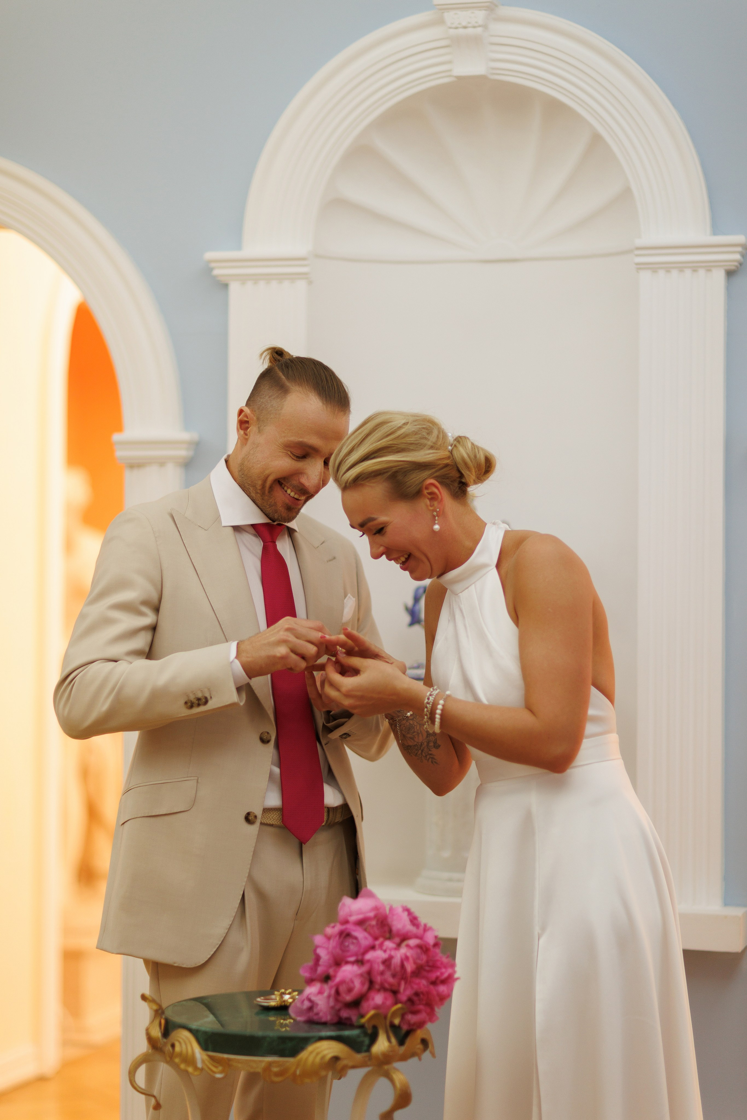 Розовая свадьба Женя и Олег. Марковкина КрисТина