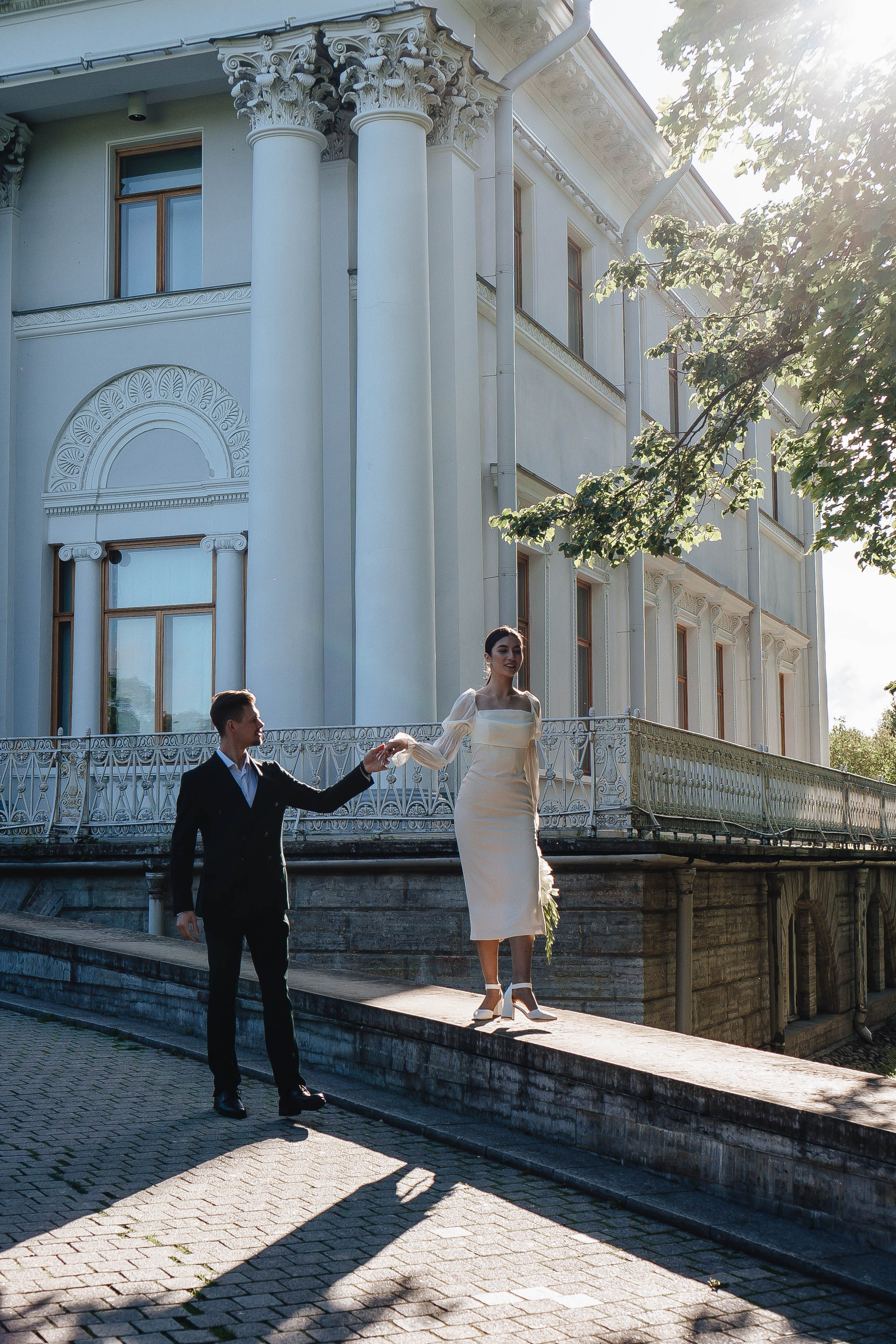 СВАДЕБНАЯ СЬЕМКА НА РАССВЕТЕ НА ЕЛАГИНОМ ОСТОРОВЕ. Профессиональный фотограф, Санкт-Петербург — Виктория Богомолова