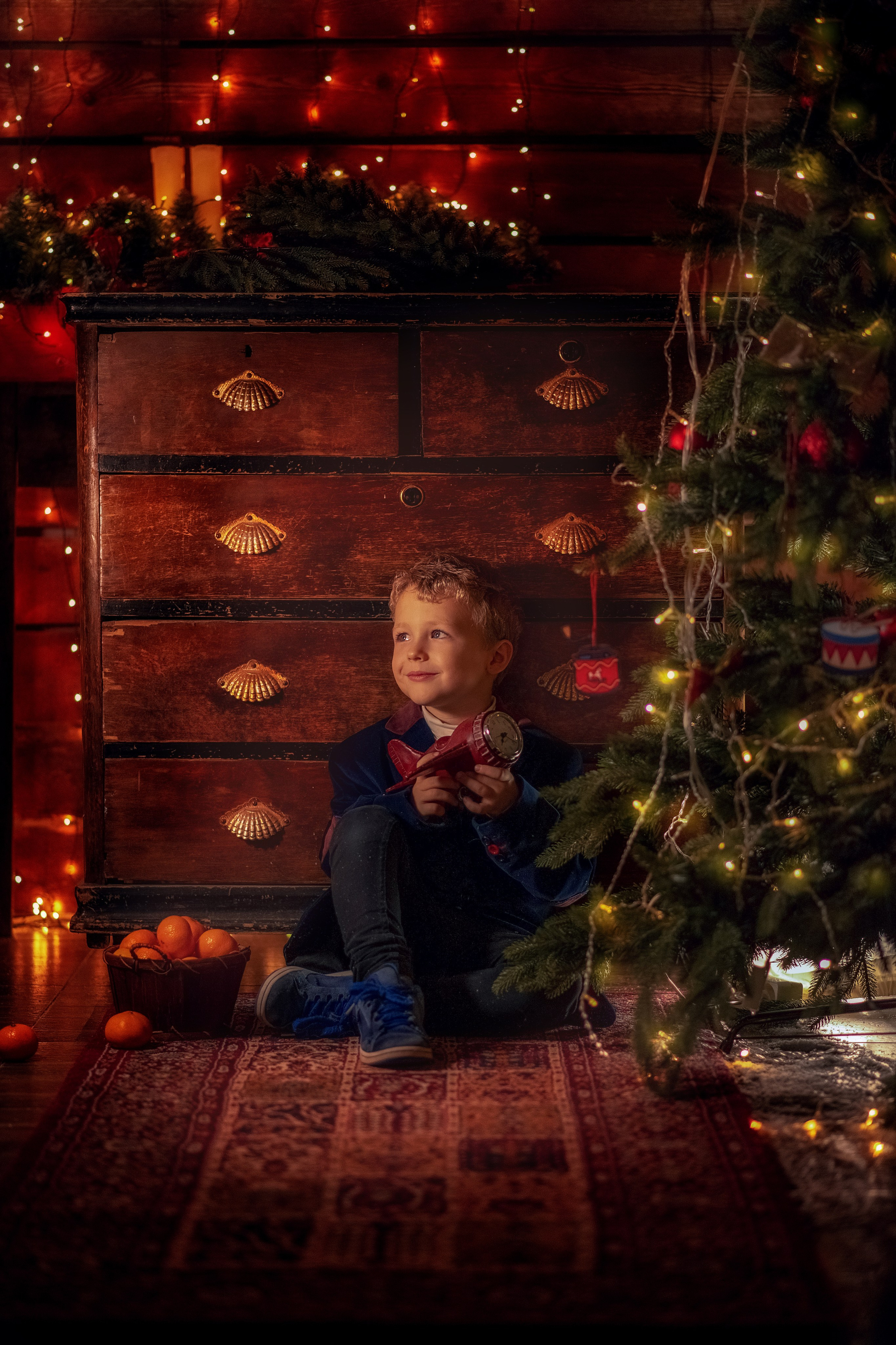 Новогодние студийные съемки. Семейный и детский фотограф Анапа