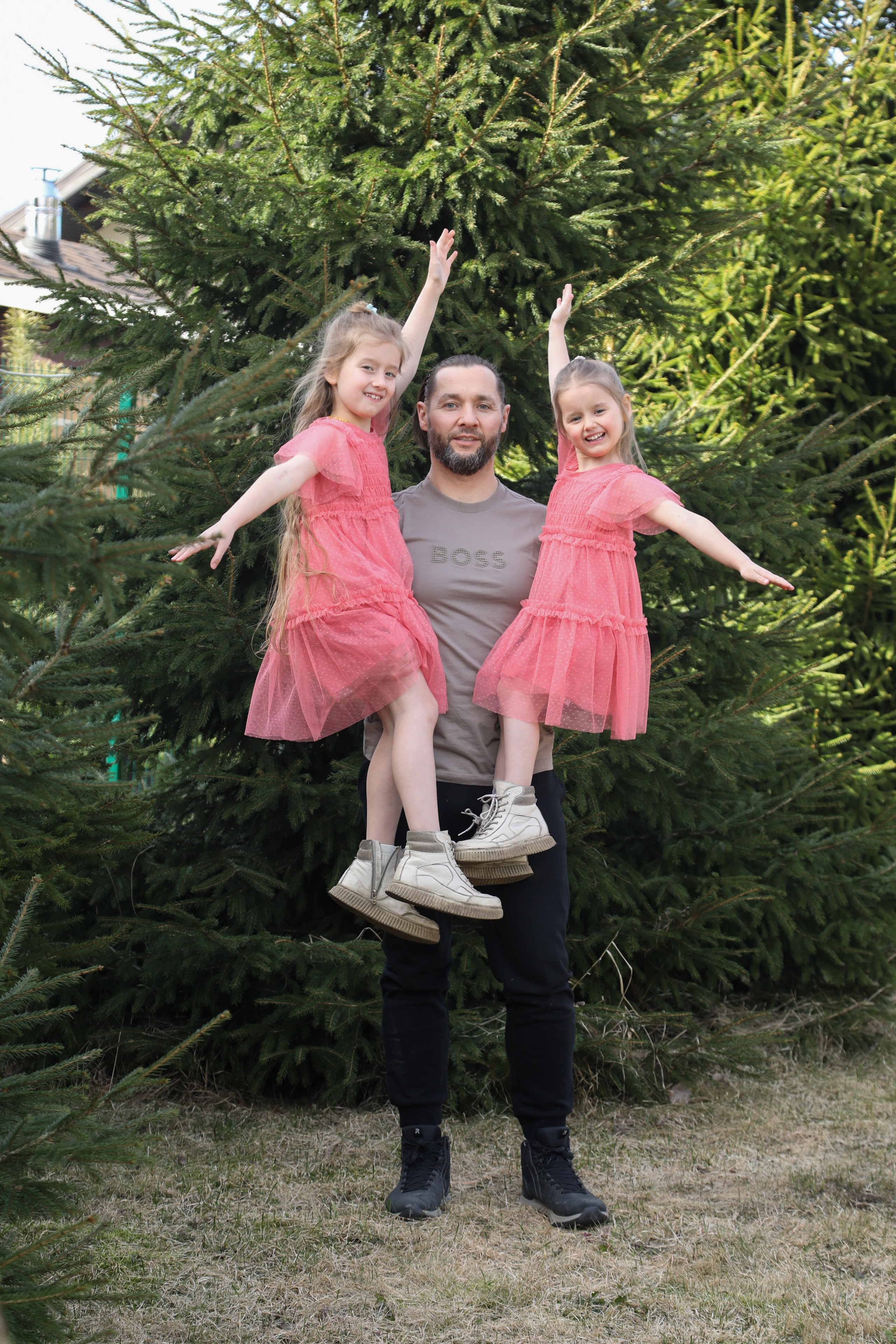 Виктория и Константин с дочками и сыном. Семейный и детский фотограф в Санкт-Петербург. Natalia Fadel