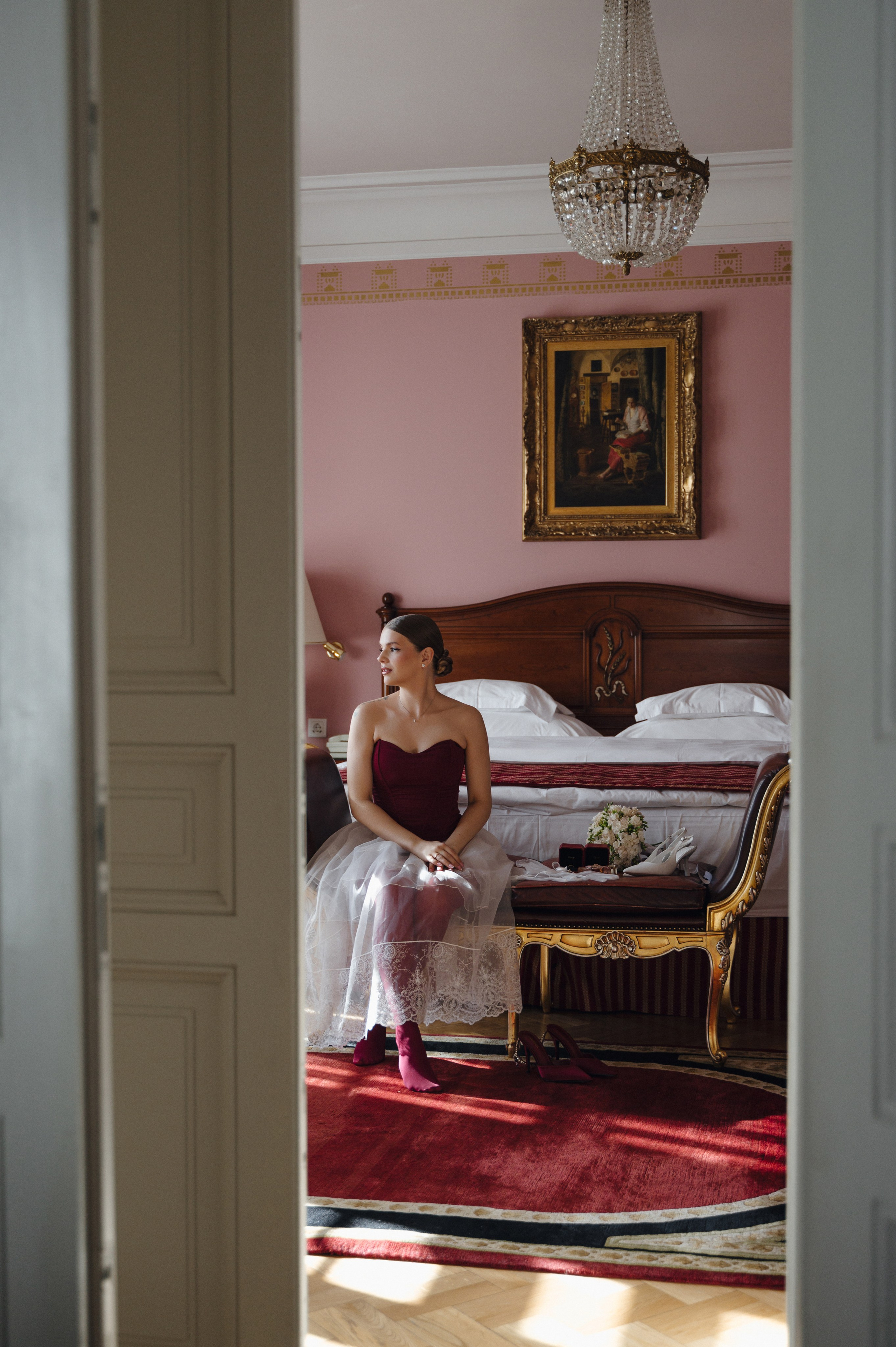 Дмитрий и Луиза. Гостиница Националь и ресторан Белуга. Свадебный фотограф Москва и Санкт-Петербург. Анастасия Чудина