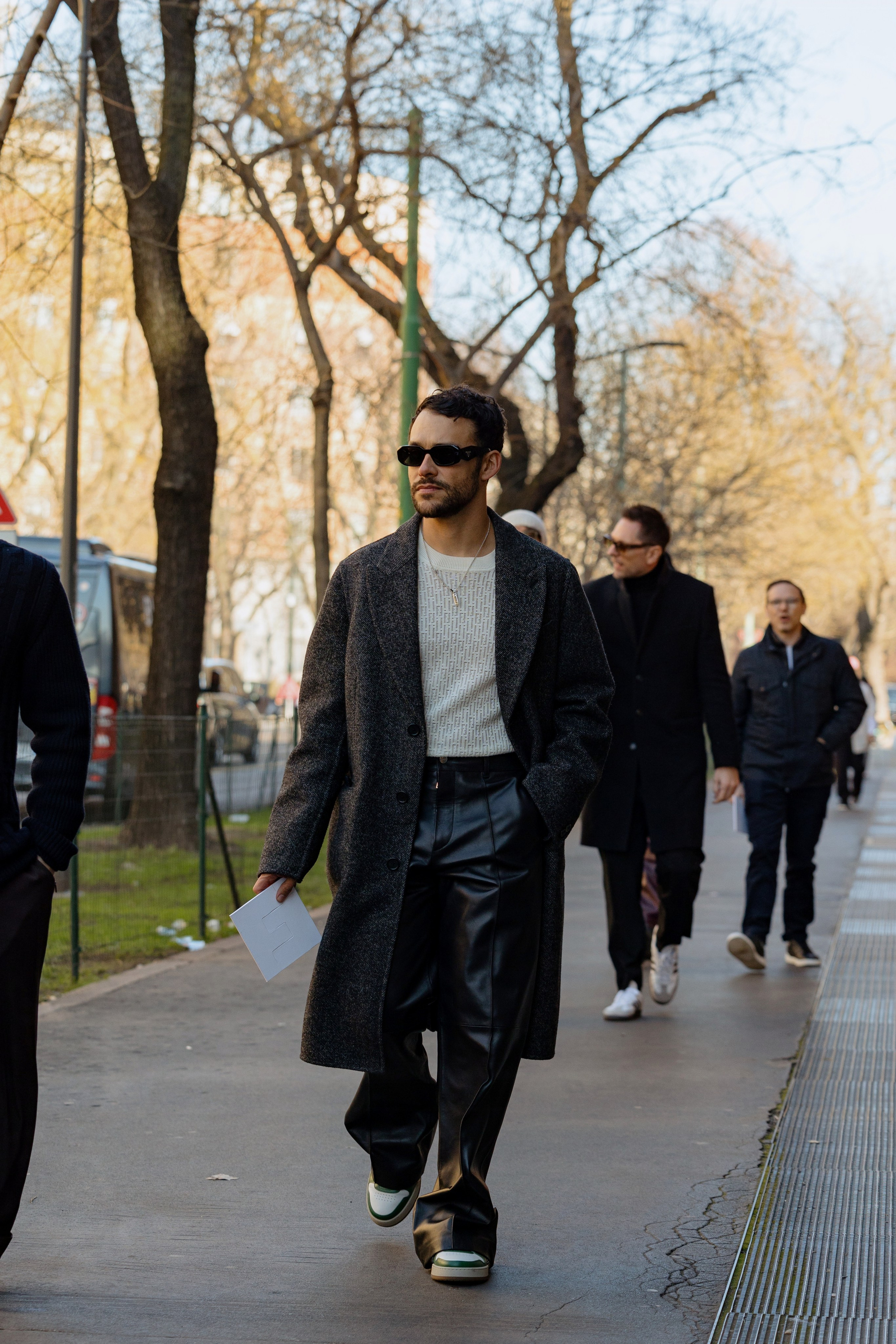 Milan Mens fashion week FW 24/25 FENDI. Photographer in Milan Ivan Goncharov