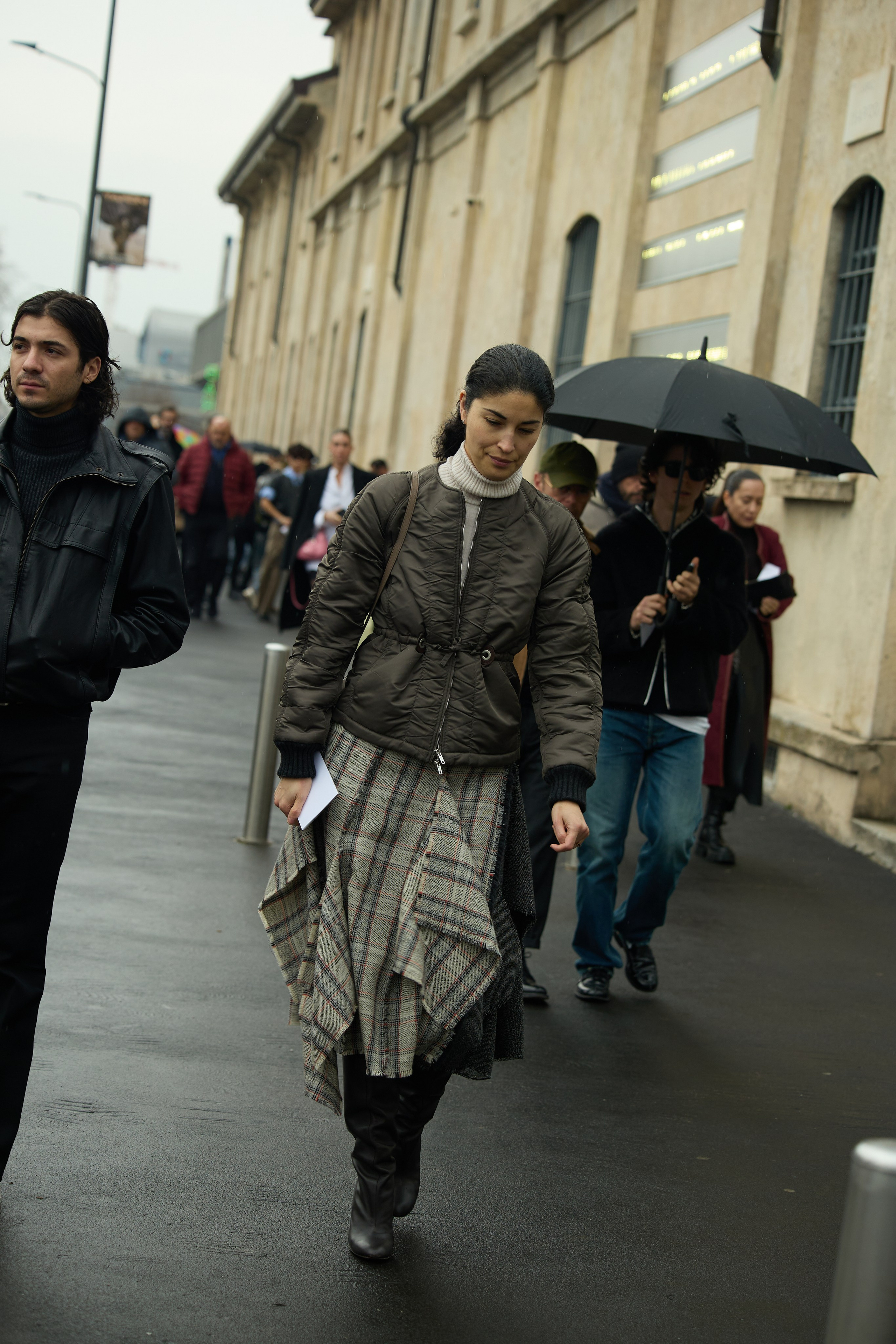 Milan Fashion WeekMens Fall/Winter 25/26 Prada. Photographer in Milan Ivan Goncharov