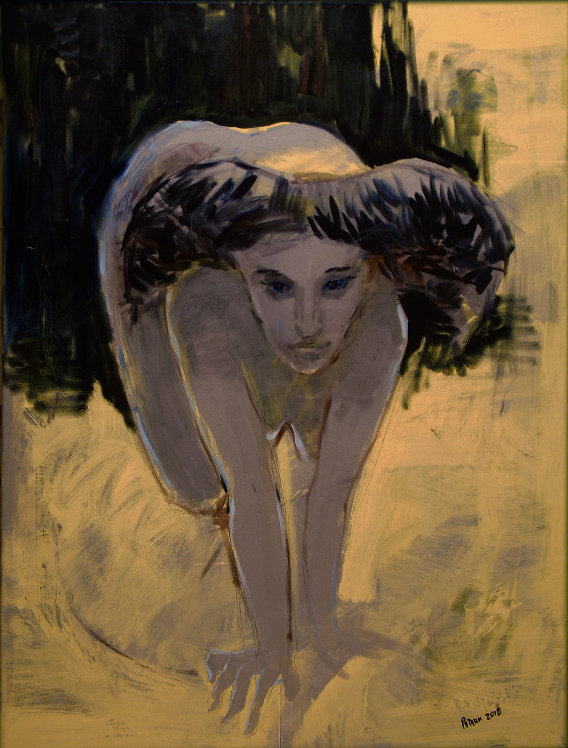 Люди. Paintings by the artist Sergey Ratchin