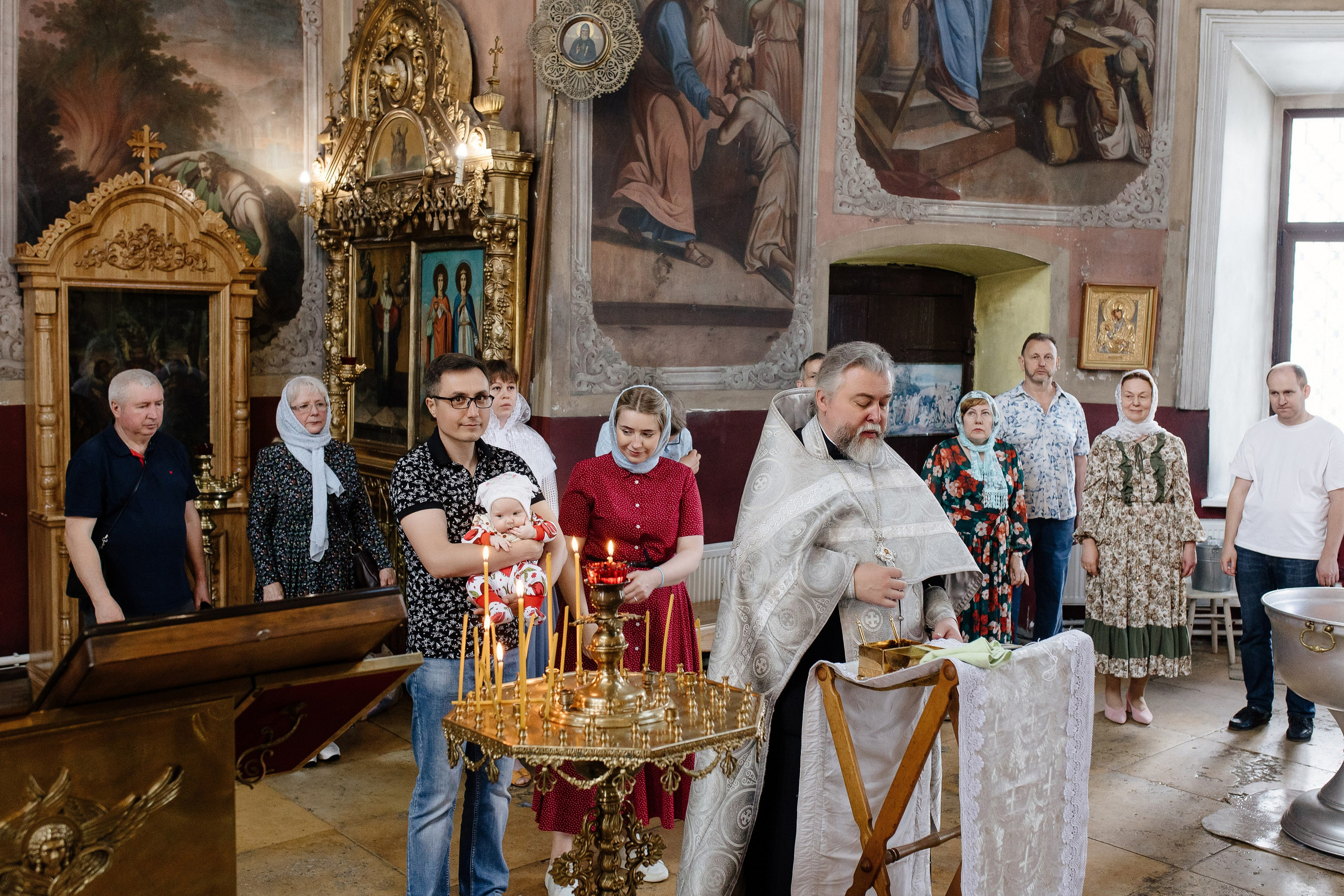 Крещение Агаты. Свадебный и семейный фотограф Екатерина Иванова