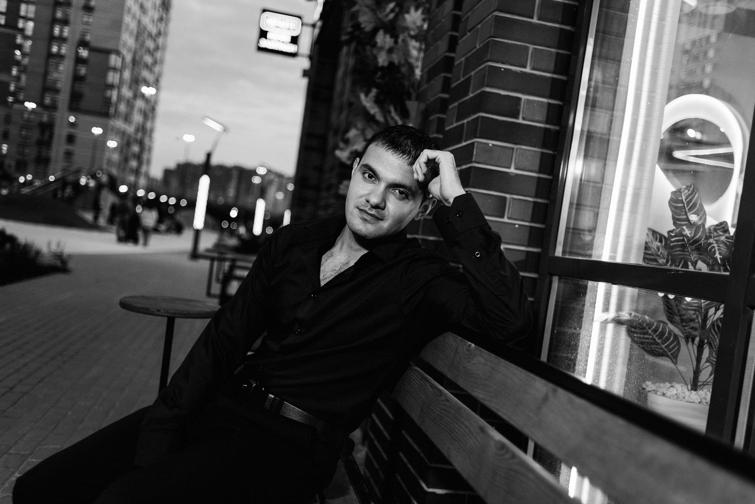 Ночная мужская съемка в тюмени. Фотограф Дарья Мустафина, Тюмень