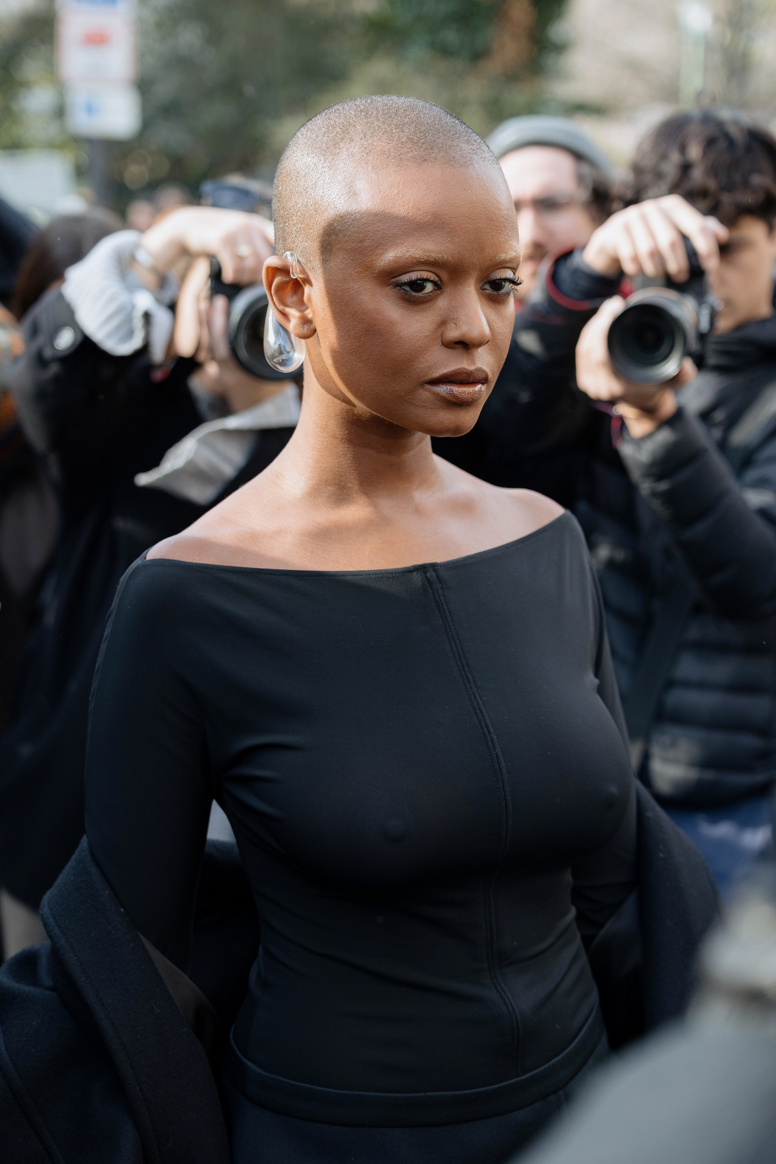 COURREGES PFW WOMENSWEAR FALL-WINTER 24/25. Photographer in Milan Ivan Goncharov