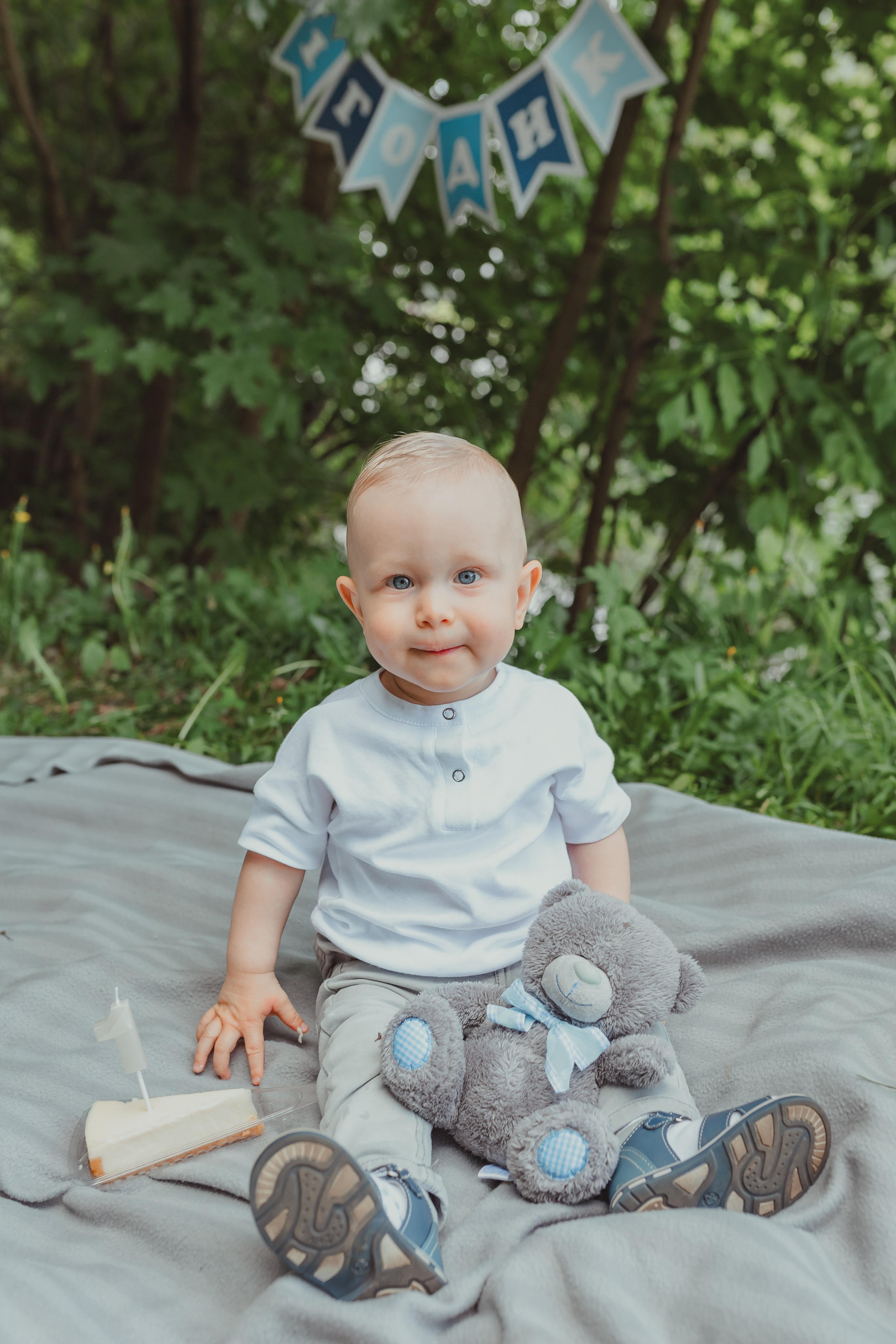 Степе годик. Семейный и домашний фотограф в Москве и МО Королева Валерия