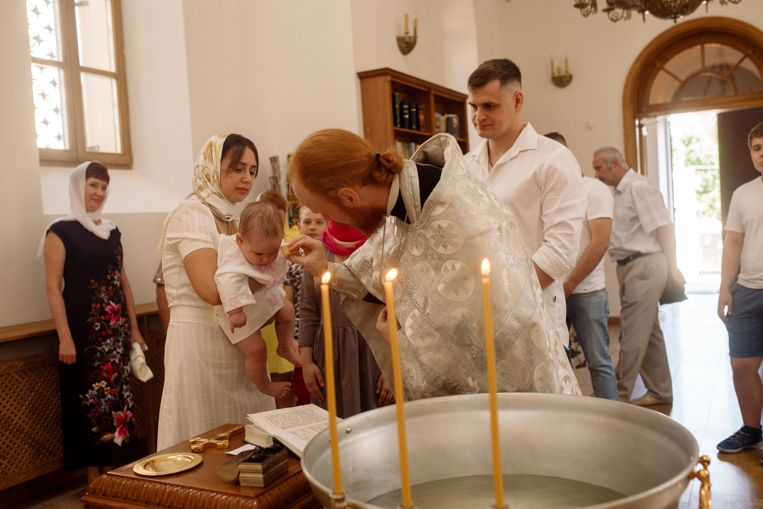 Крещение Сони. Фотограф Мария Стрелкова