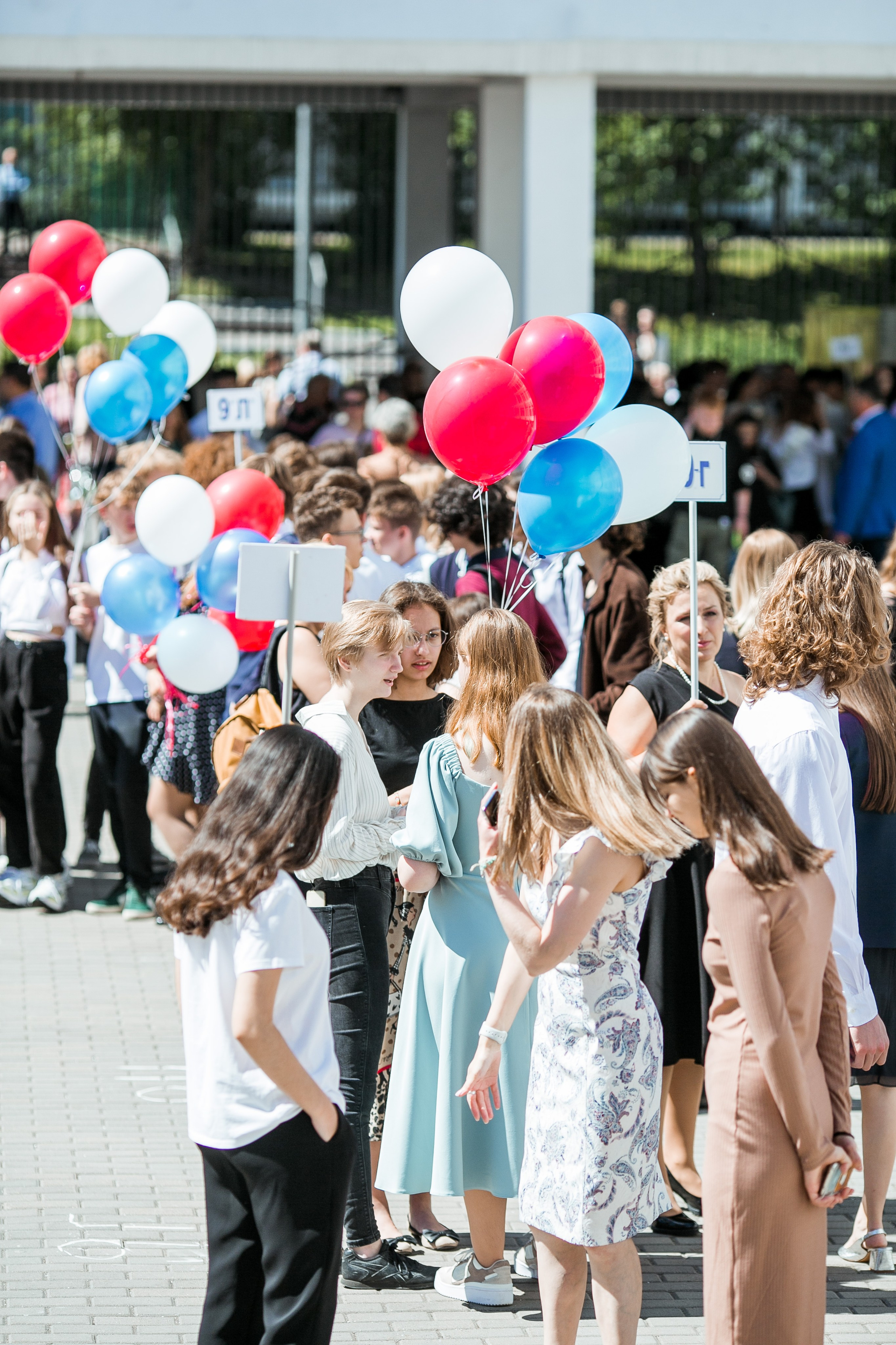 Выпускной 9 класс. Репортажный фотограф Борис Геер