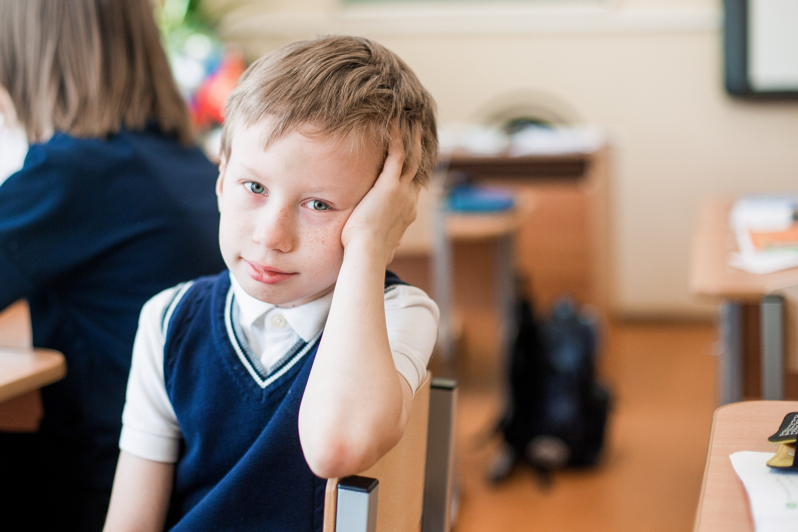 Школьная фотосъемка 3 класса. Репортажный фотограф Борис Геер