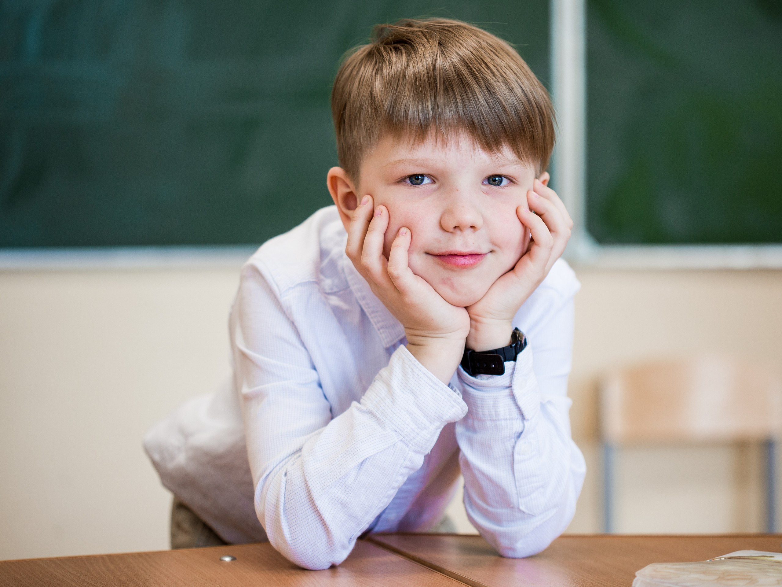 Школьная фотосъемка 3 класса. Репортажный фотограф Борис Геер