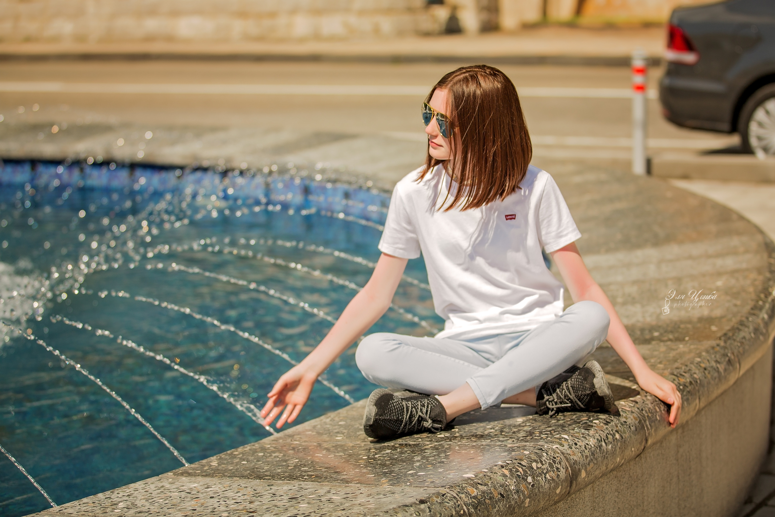 Иван с семьей в Гагре. Свадебный и семейный фотограф в Абхазии Эля Цишба
