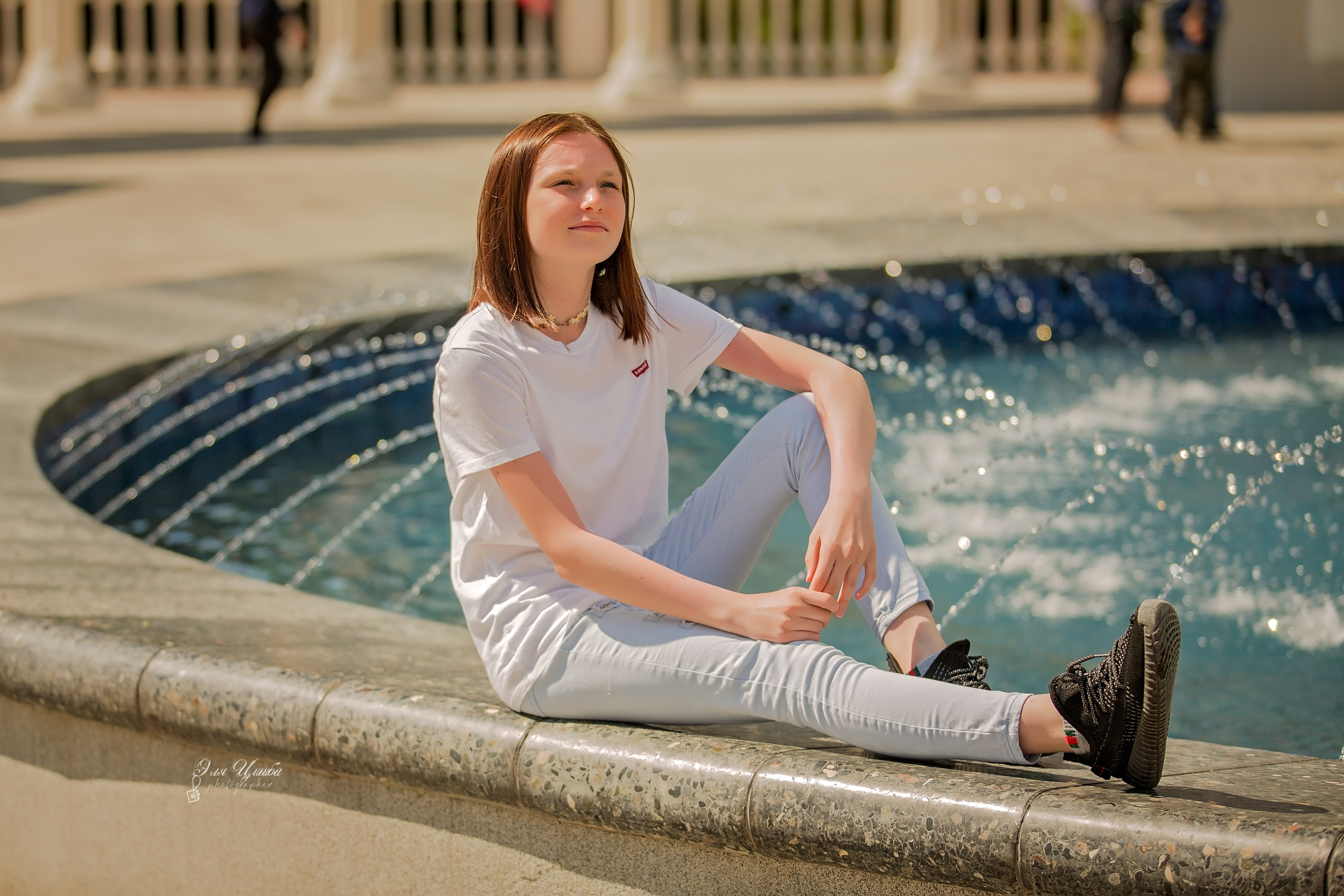 Иван с семьей в Гагре. Свадебный и семейный фотограф в Абхазии Эля Цишба