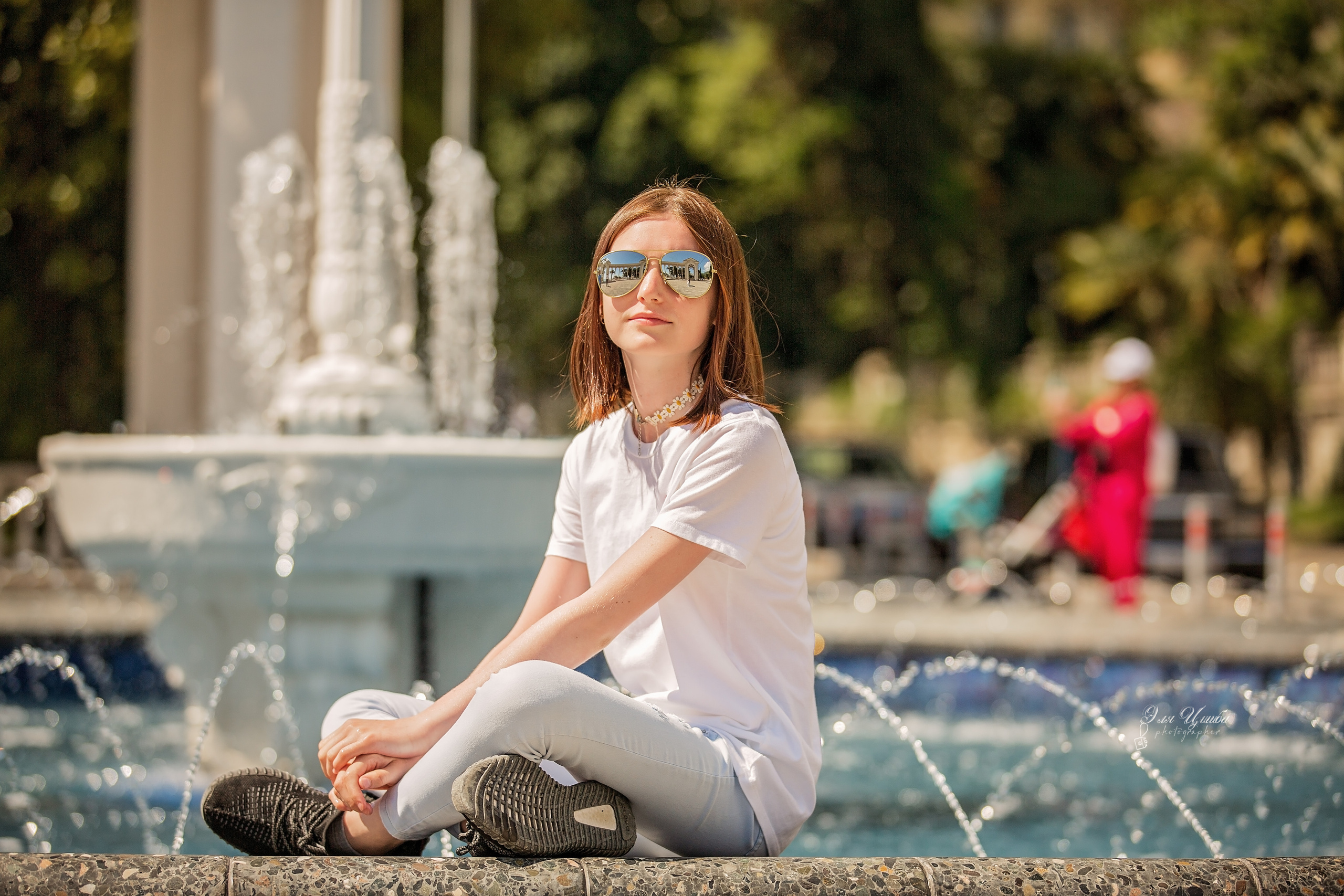 Иван с семьей в Гагре. Свадебный и семейный фотограф в Абхазии Эля Цишба