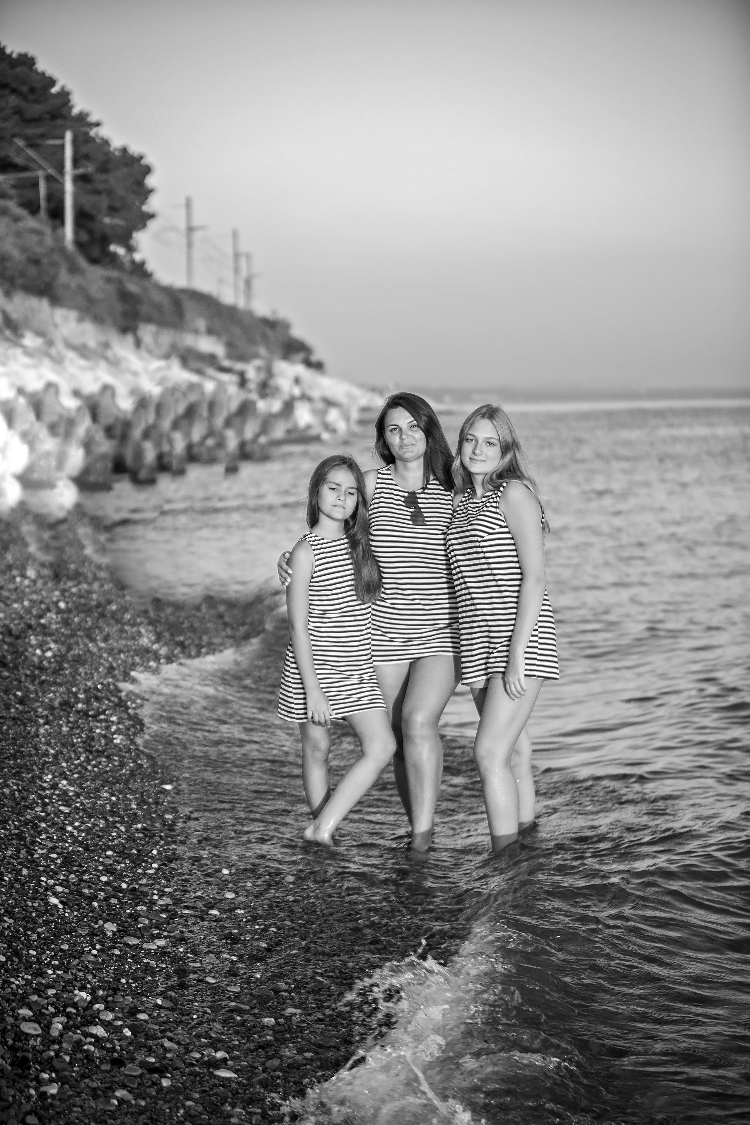 Семья на белых скалах. Свадебный и семейный фотограф в Абхазии Эля Цишба