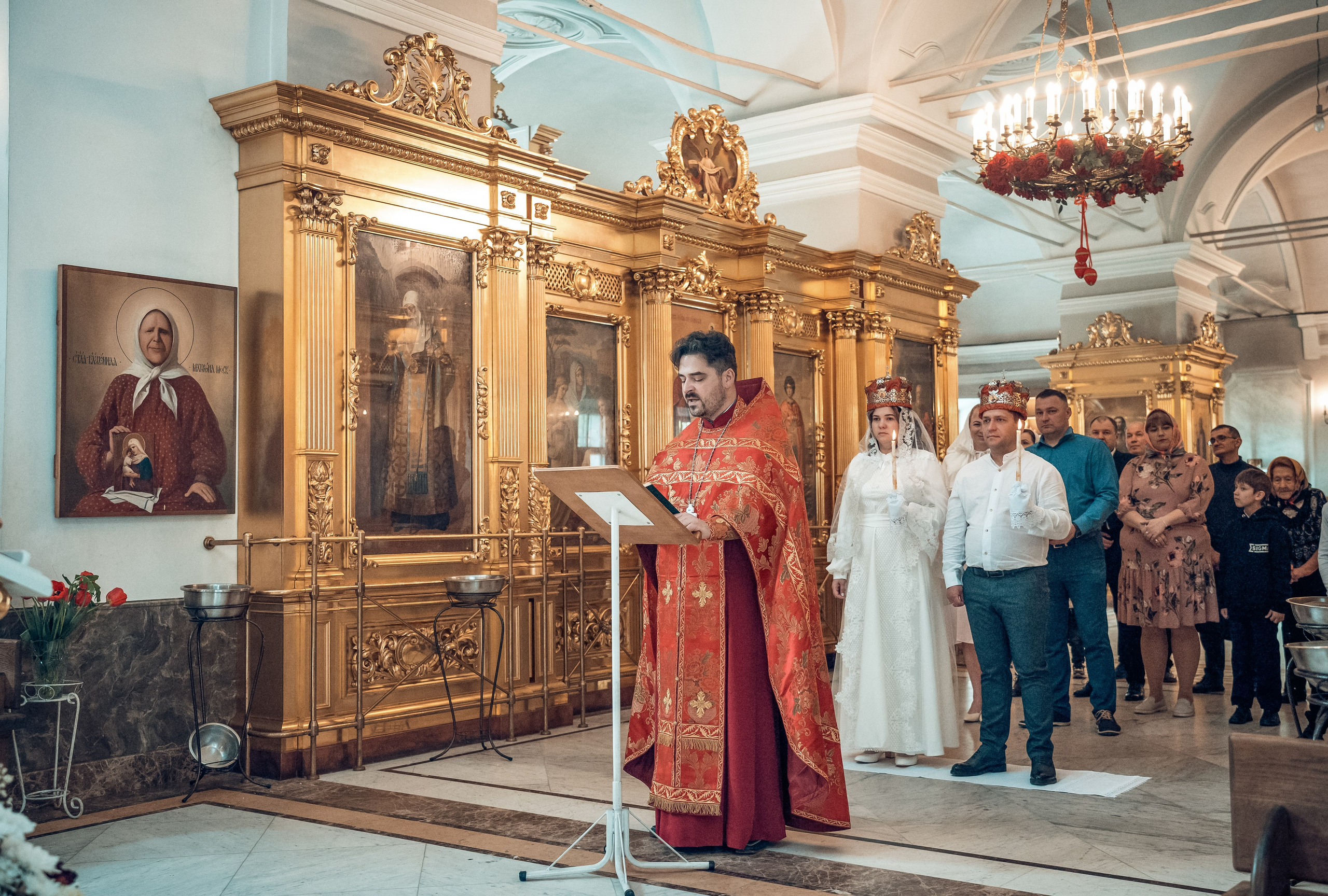 Таинство Венчания (репортажная съемка). Moscow_CPC