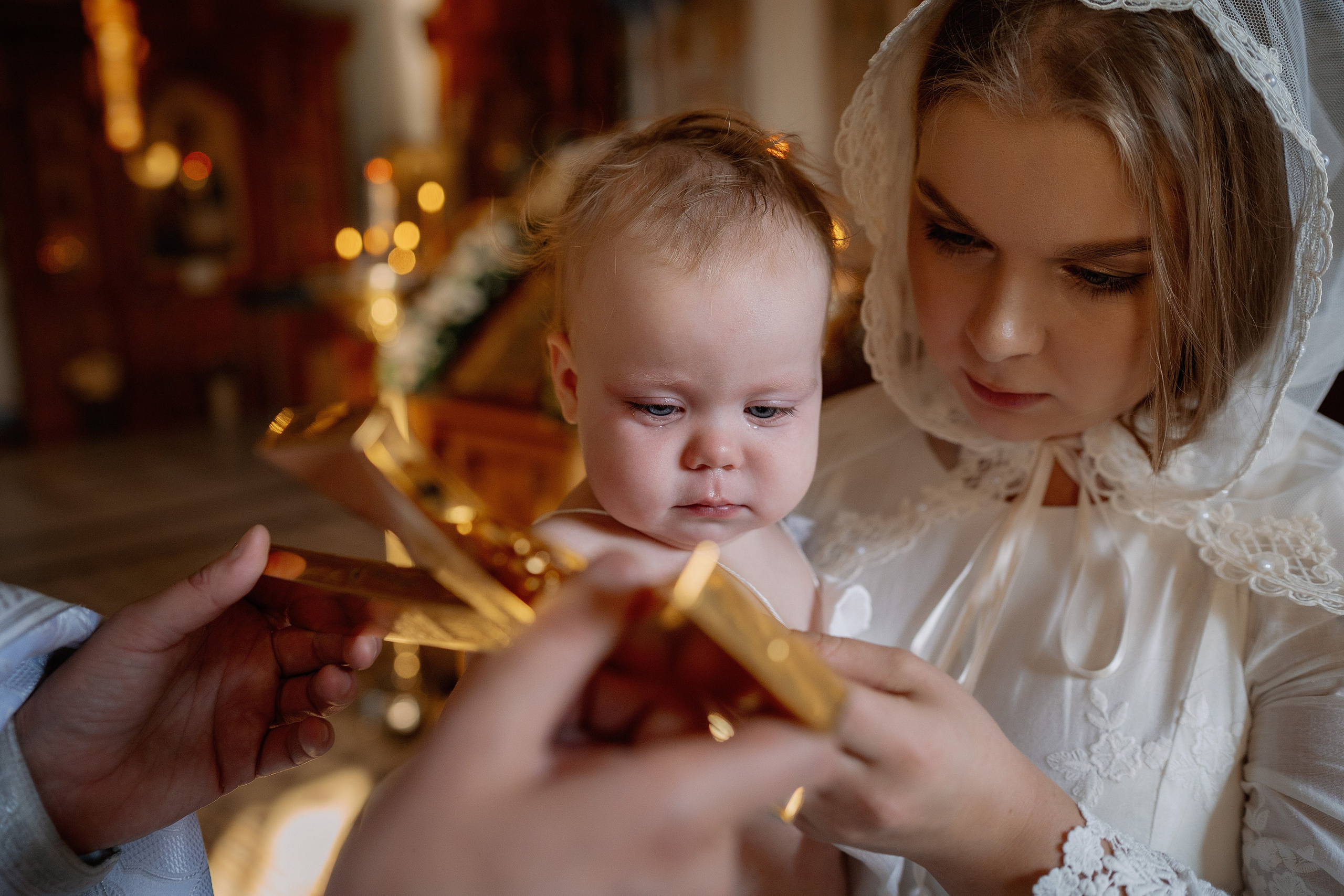 Крещение Красимиры. Фотограф на Крещение и Венчание в Красноярске Рамазанова Юлия