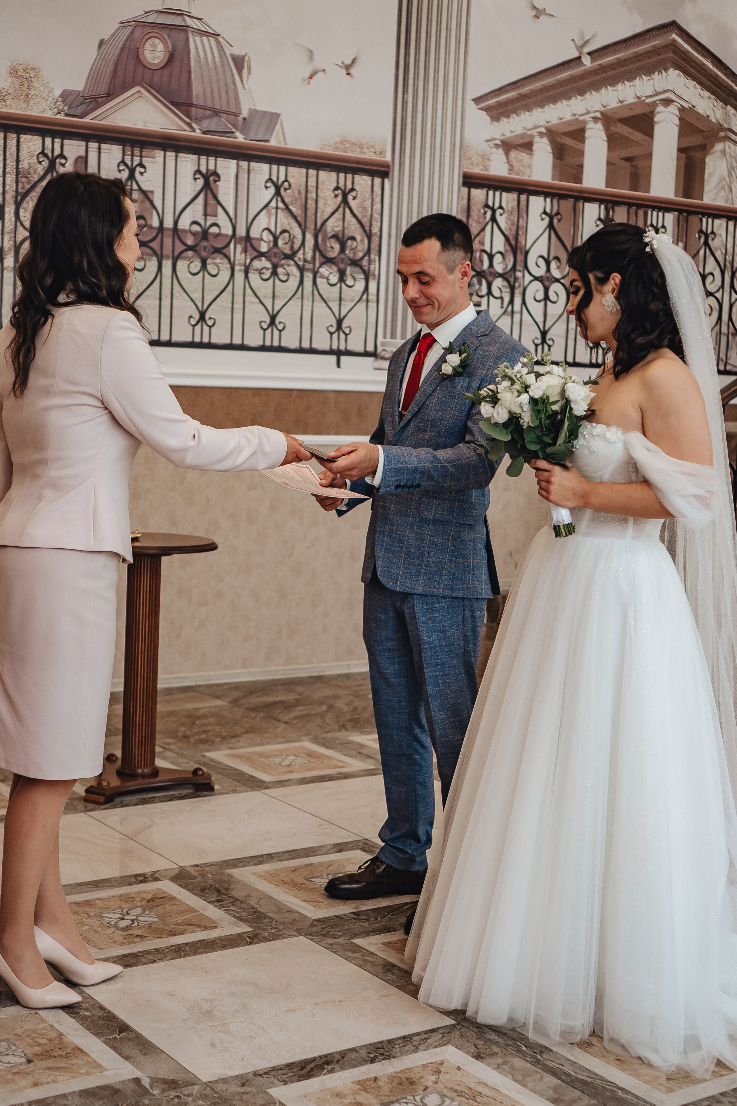 СВАДЕБНАЯ СЬЕМКА В ЗАГСЕ НА МОСКОВСКОМ ПРОСПЕКТЕ. Профессиональный фотограф, Санкт-Петербург — Виктория Богомолова