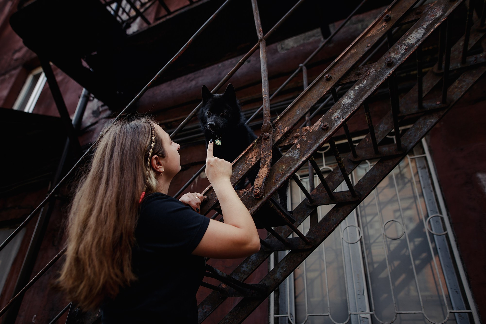 Саша, Маша и шипперке Йети. Фотограф-анималист Mary Mart — Москва, Питер