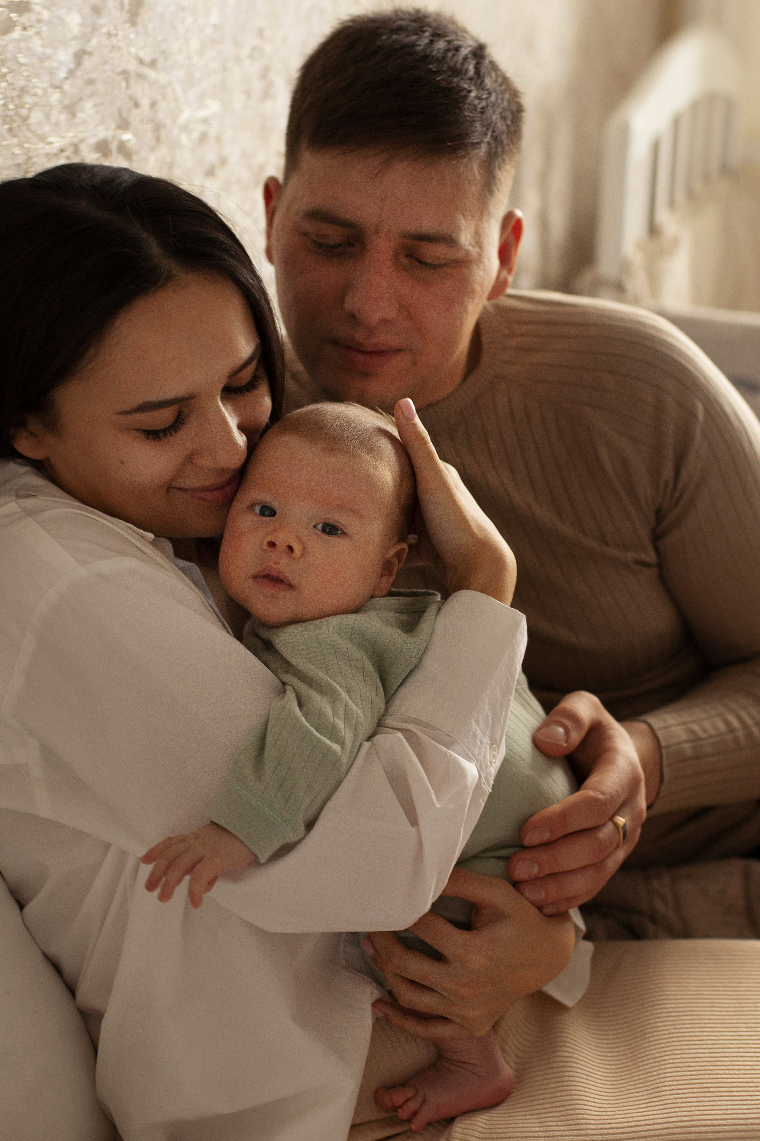 Папа, мама и крошка Ролан. Детский и семейный фотограф Софья Пузикова | УФА