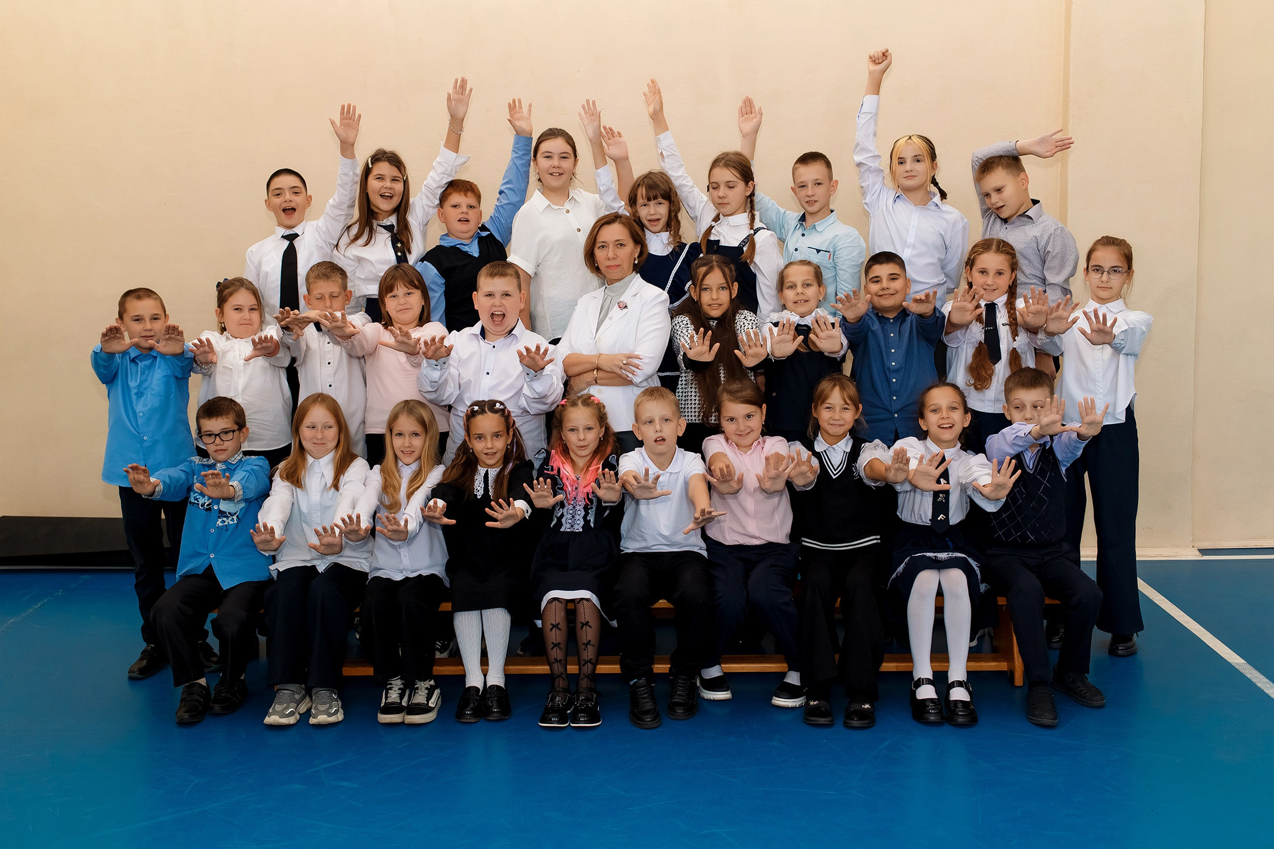 4 класс с. Шкотово. Фотограф Любовь Корниенко, Примоский край