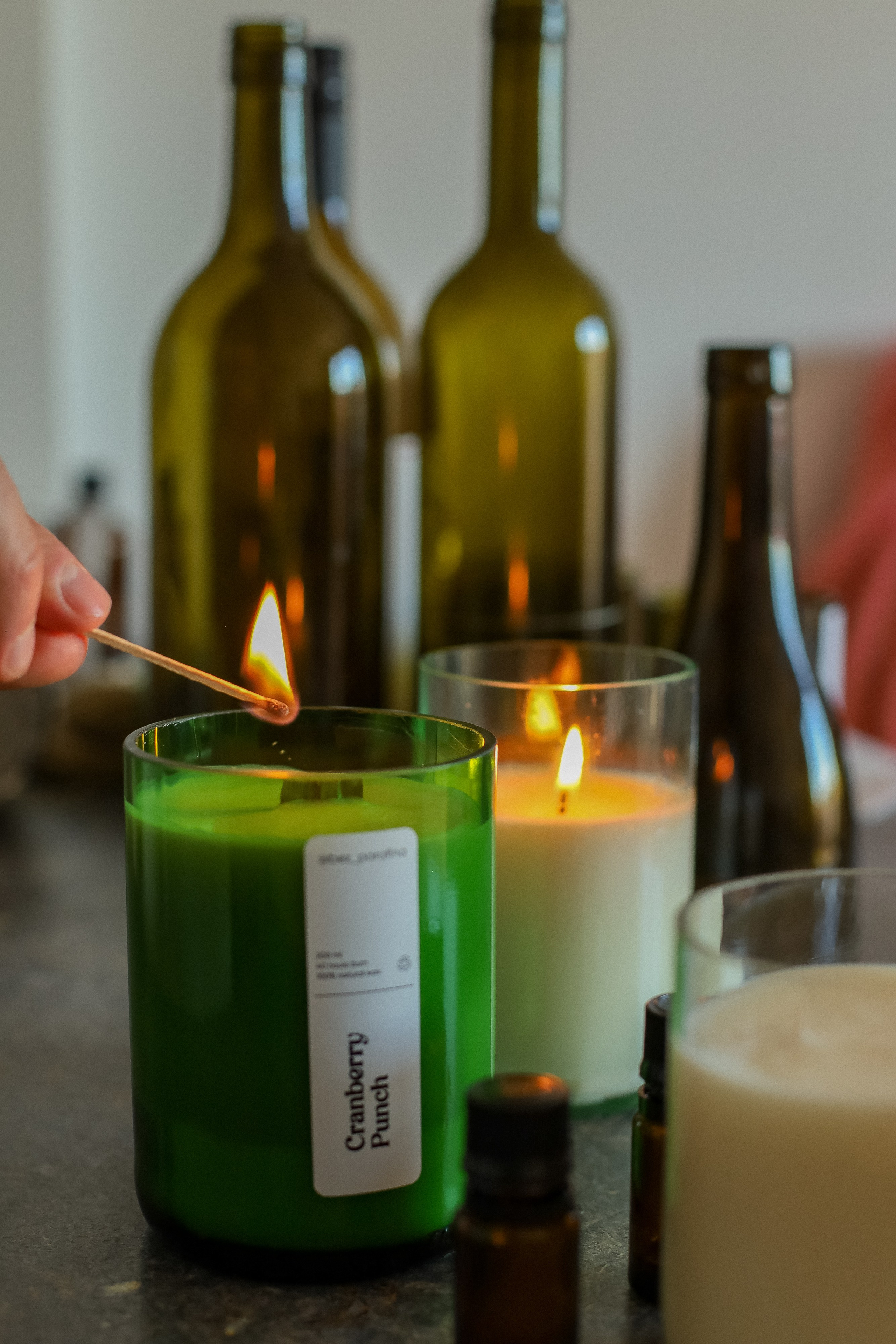 Making Candles / brand bez_parafina. Photographer in Montenegro — professional photoshoots