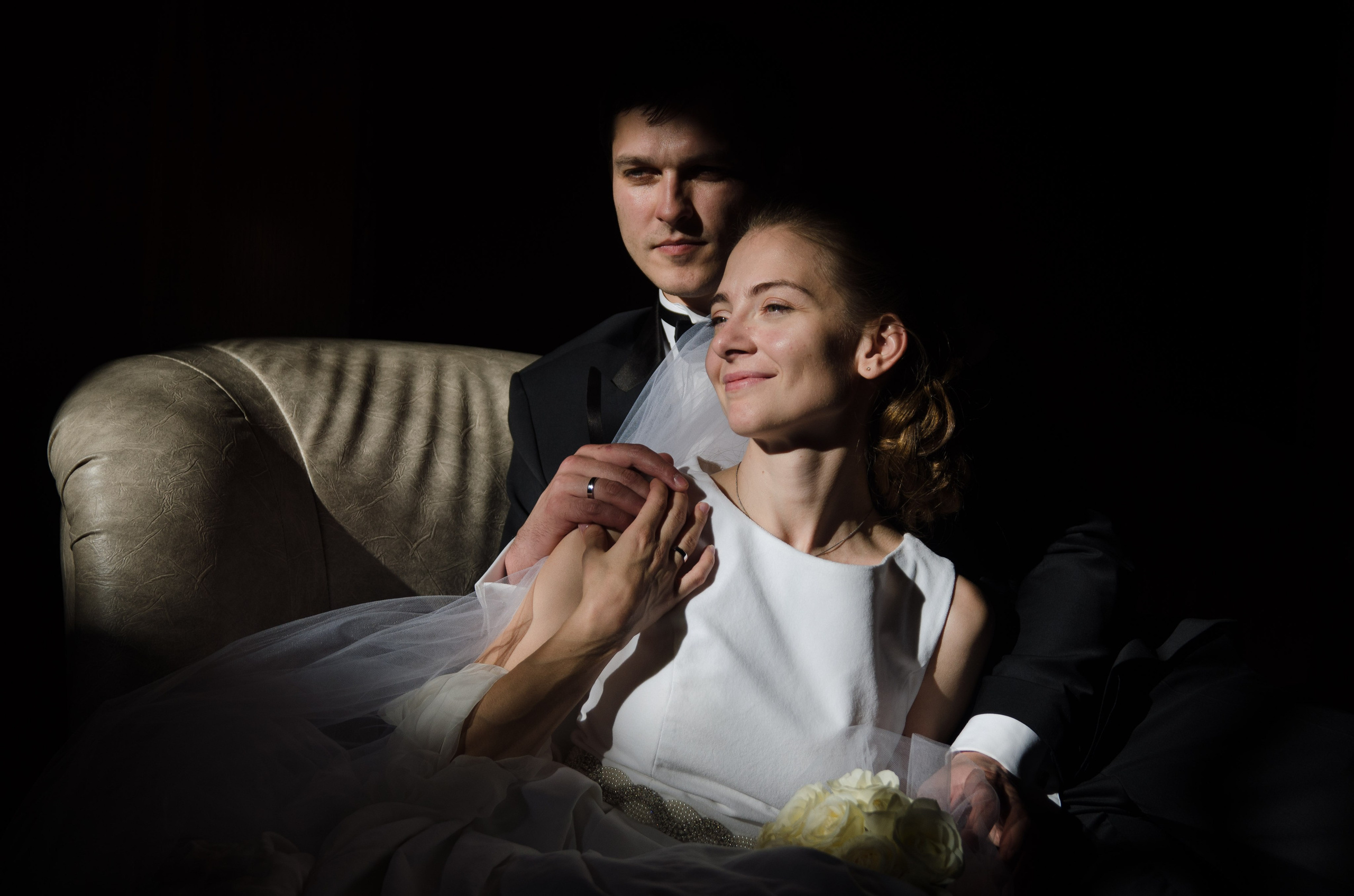 Свадебная фотосессия в театре Якуба Коласа Витебск