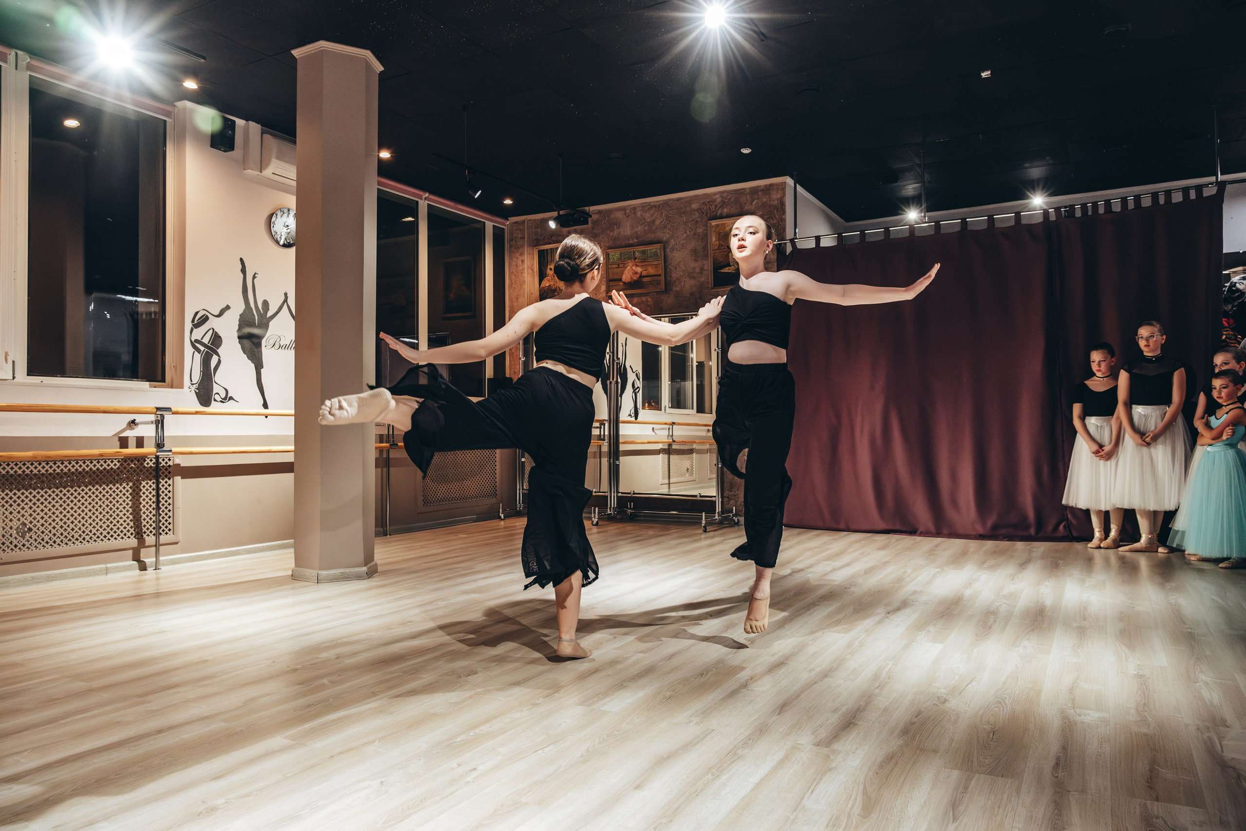 Балетная SТУДИЯ. Легкая фотография