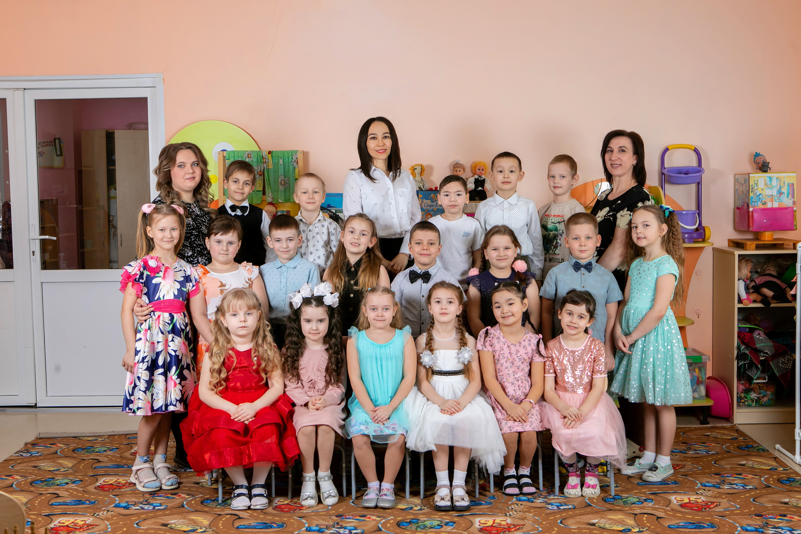 Съемка в детском саду. Выпускные фотокниги