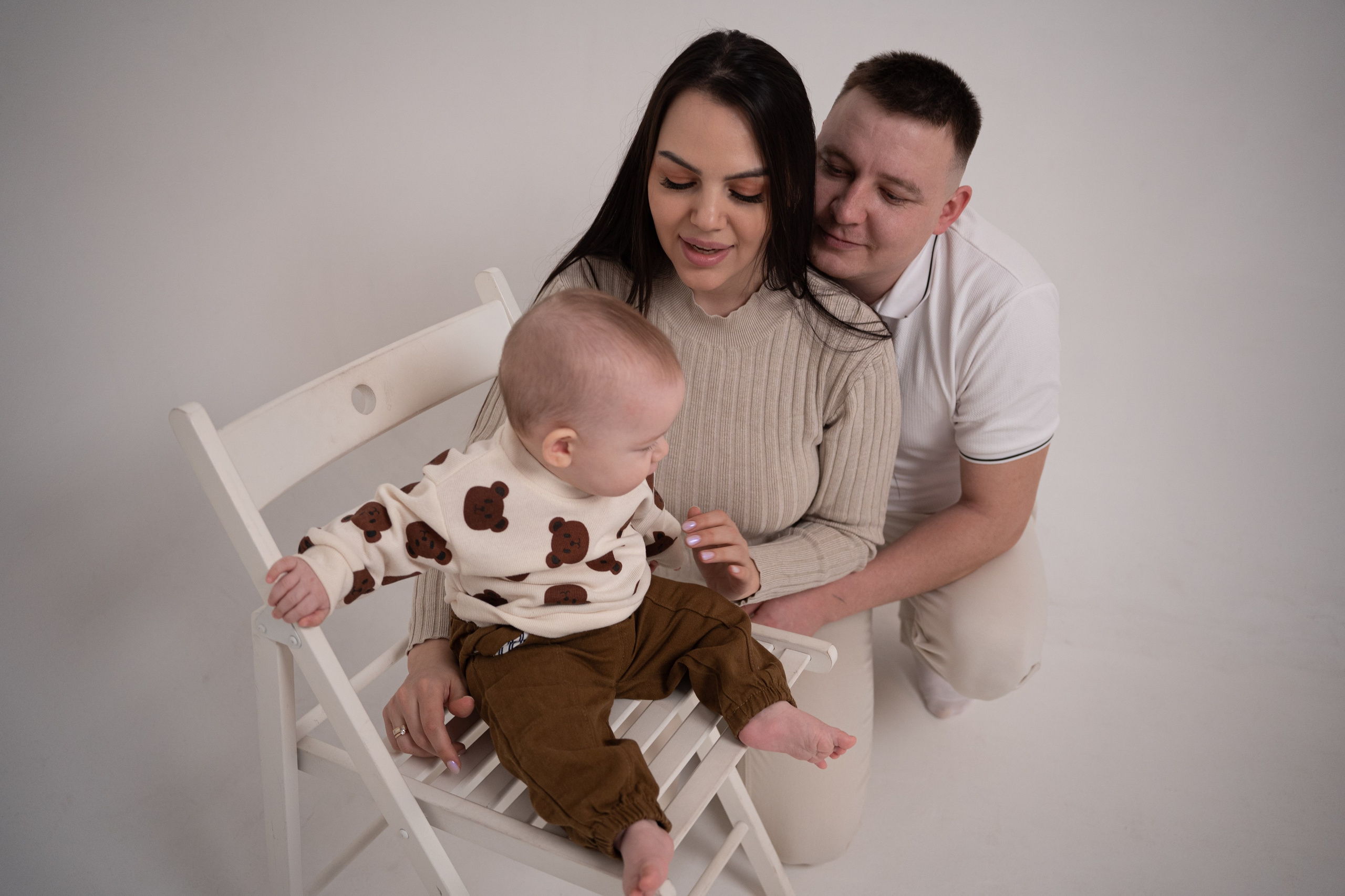 Семейная съемка в студии