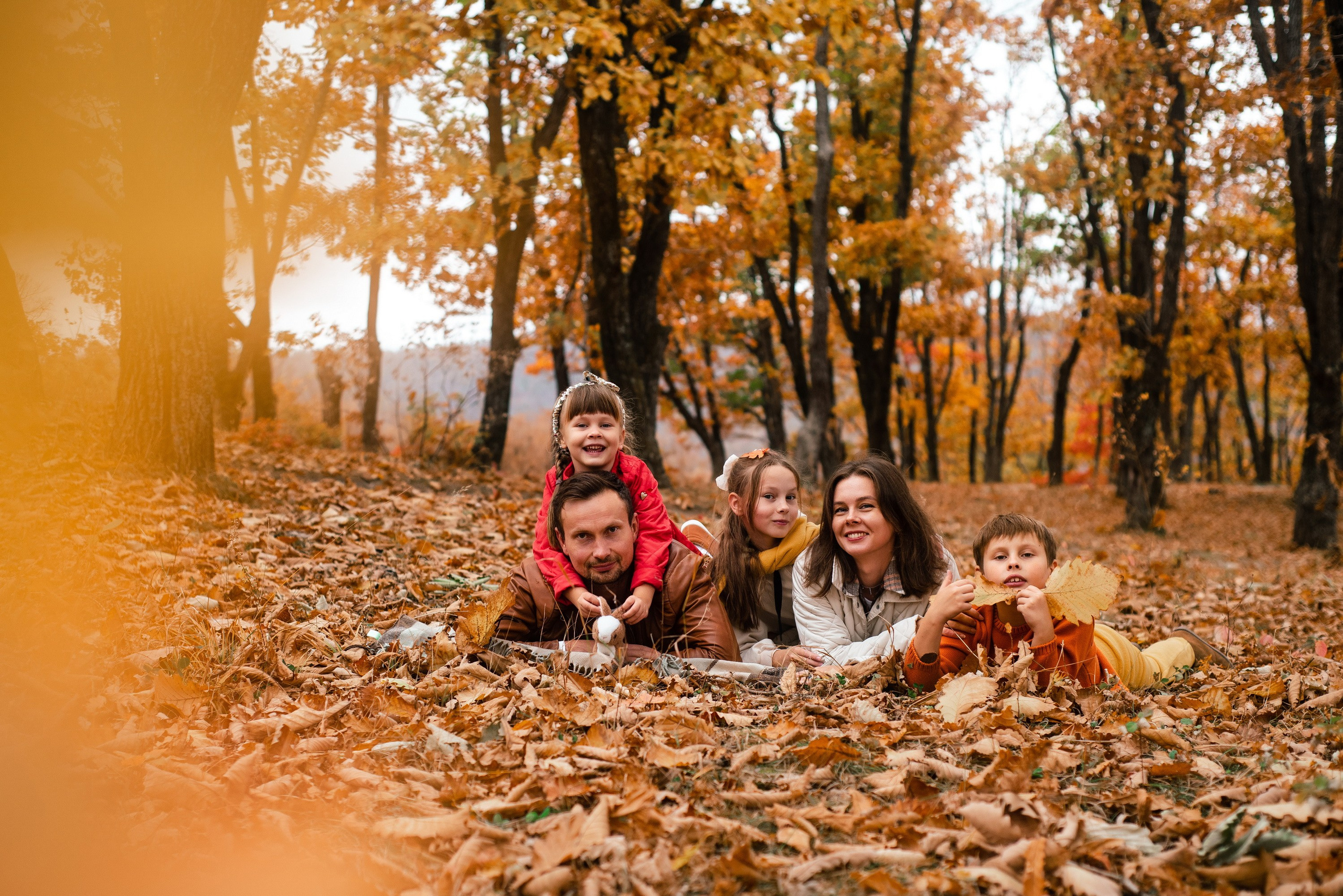 Семейная прогулка. Фотограф Ярмишко Дарья. Выпускные фотокниги