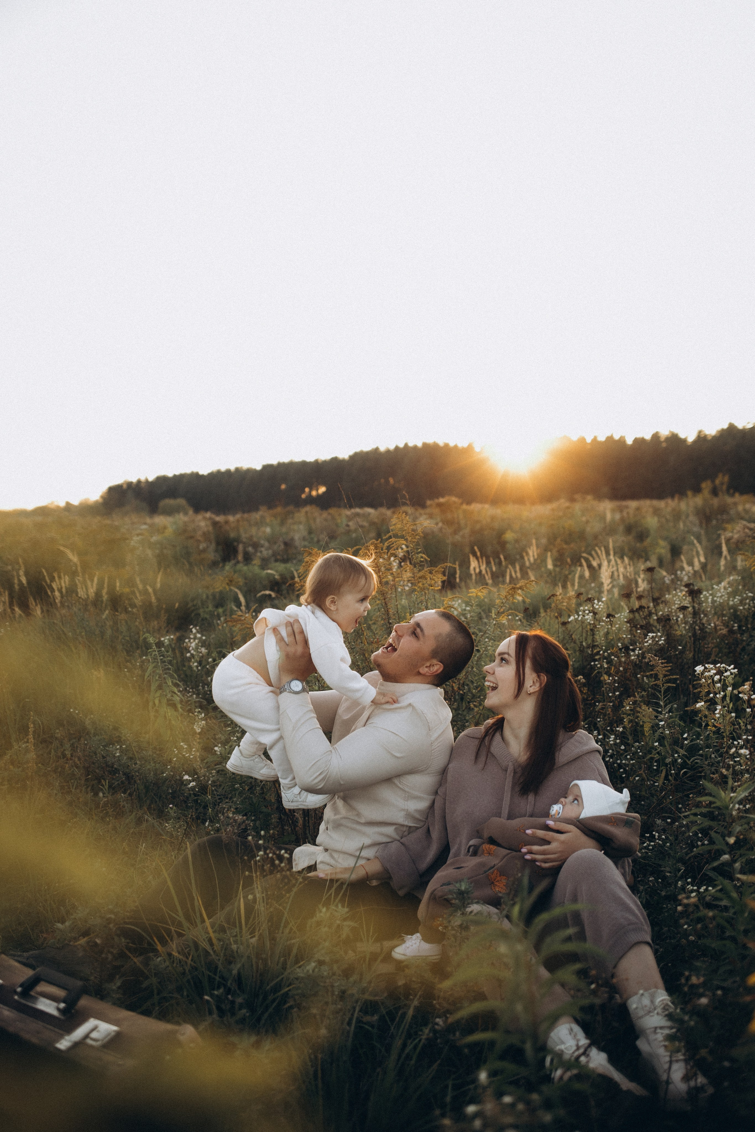 Саша, Алиса, Ева и Сереженька. Семейный и свадебный фотограф Анна Кожокарь