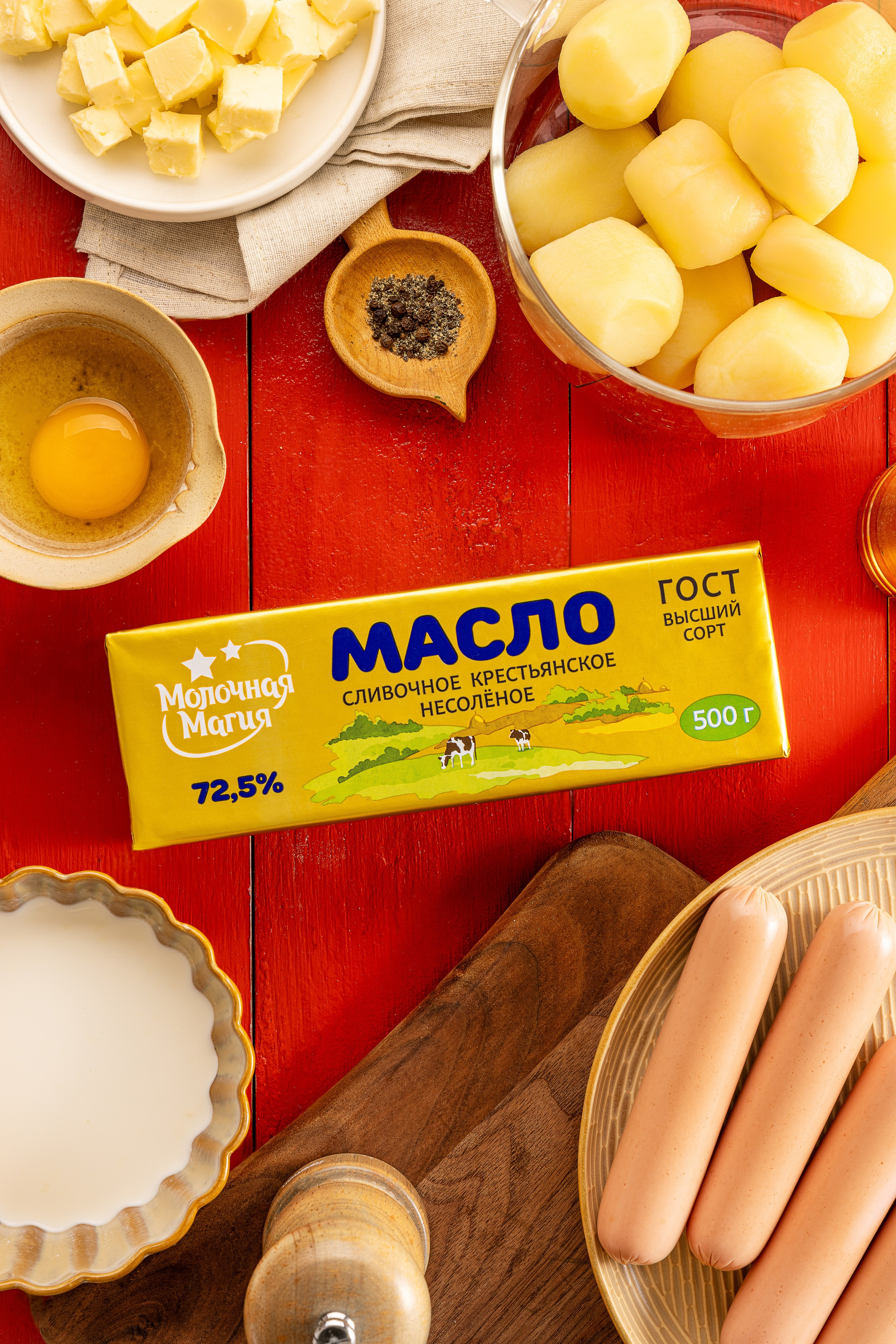 ТМ Молочная Магия. Юлия Космо — фуд-фотограф, предметный стилист, Москва