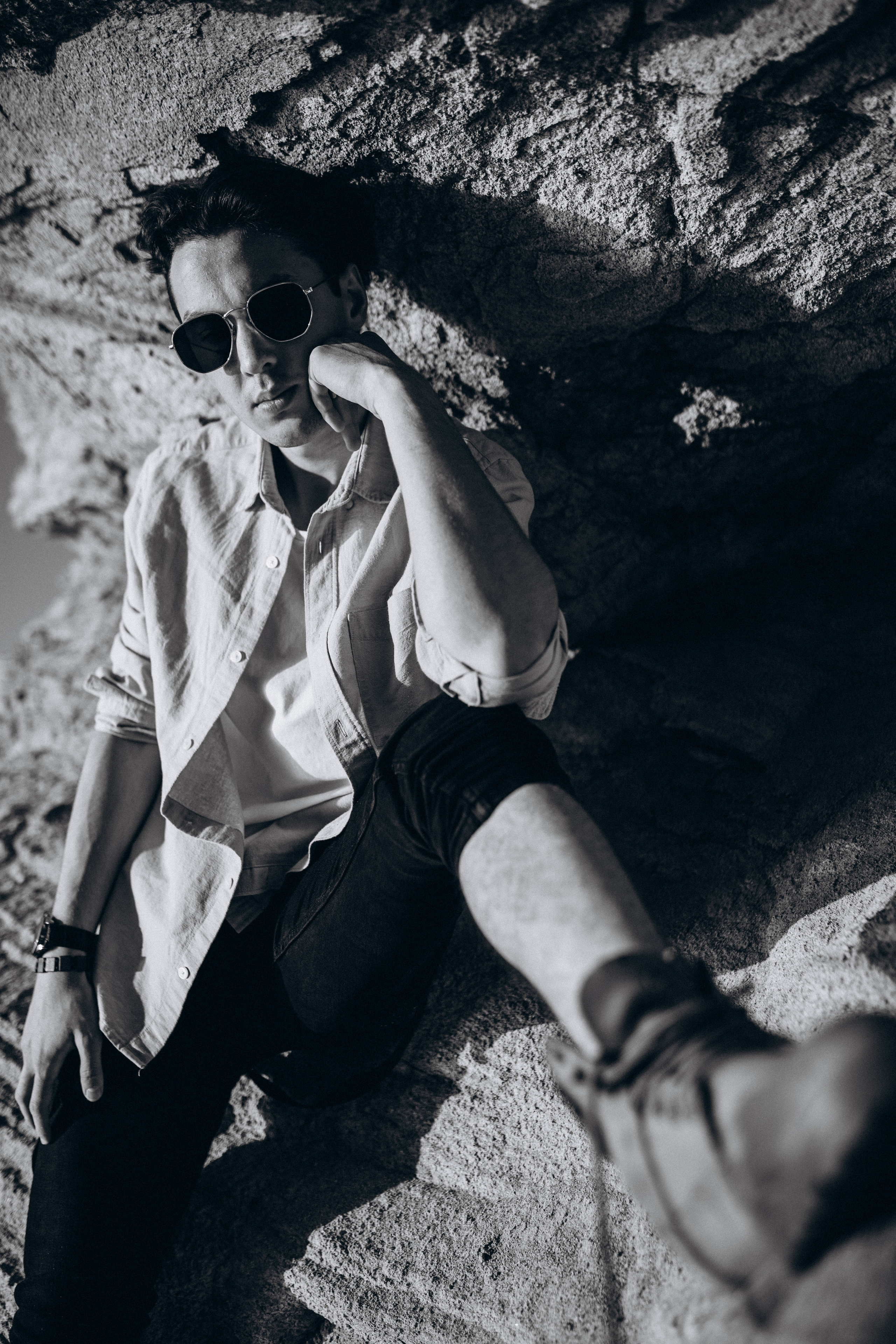 Фотосессия у камней эгейского моря для Ирандека. Главная