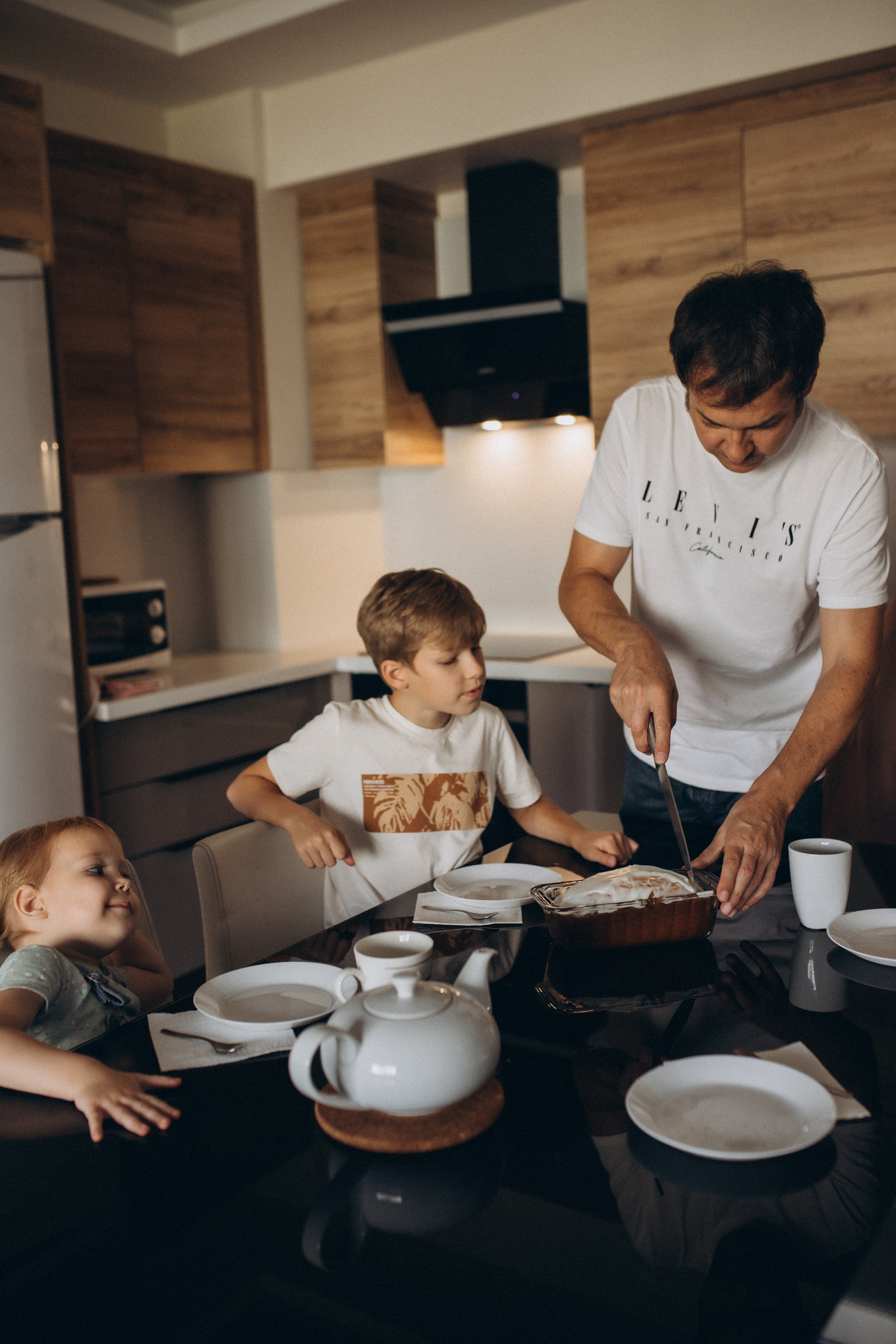 Дома у семьи Новиковых. Главная