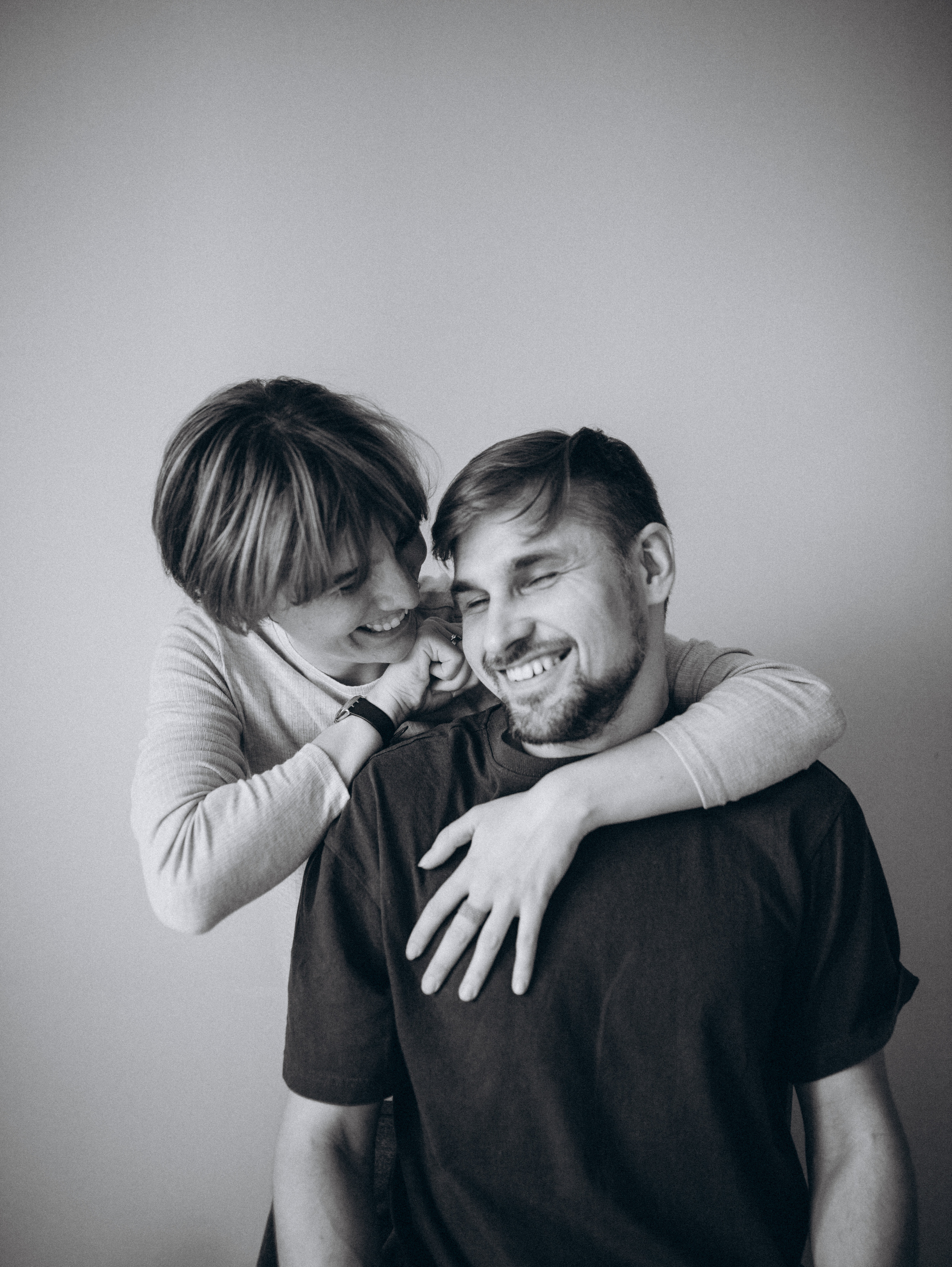 Евгения, Вадим и Леонид дома. Главная