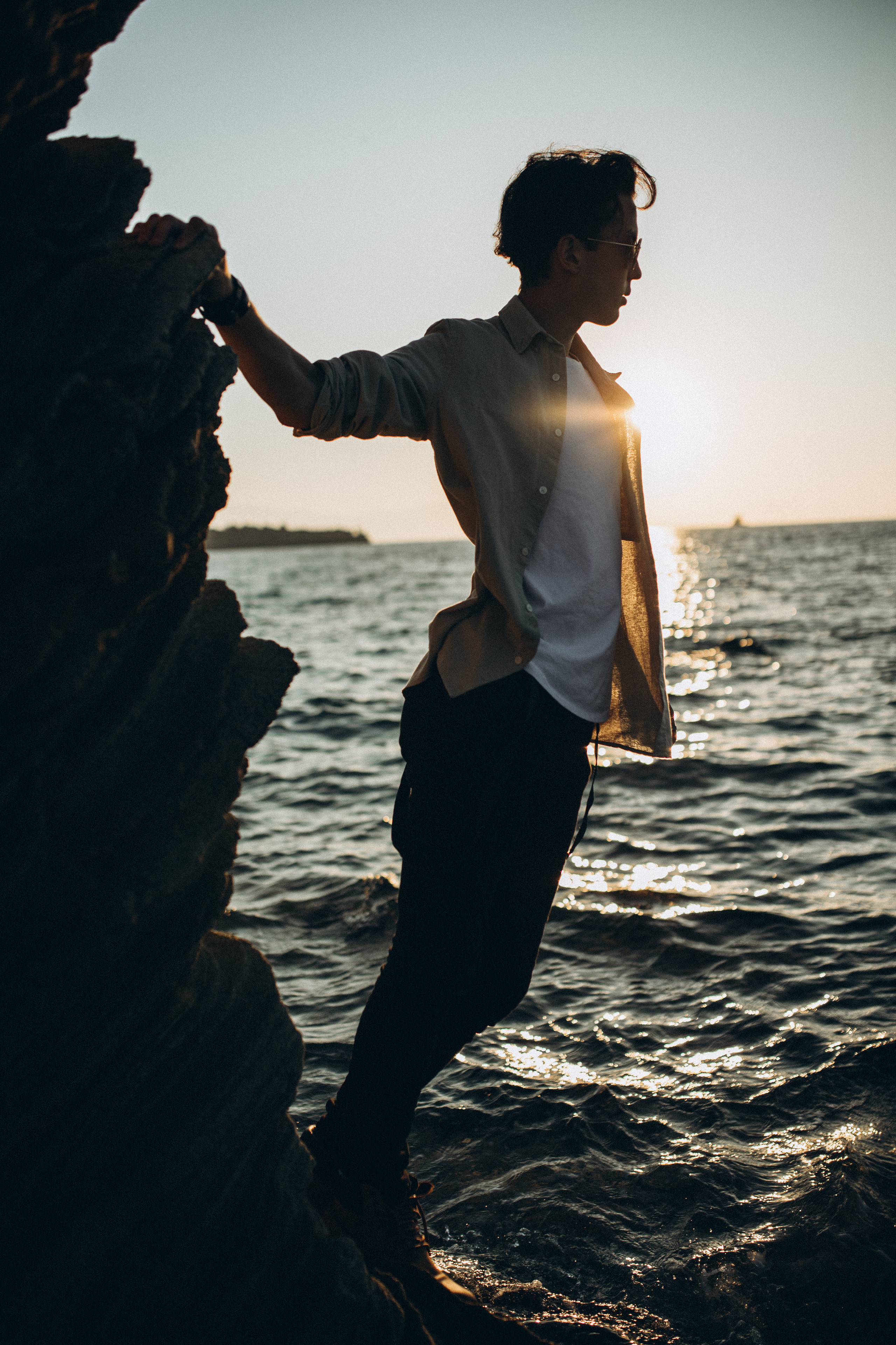 Фотосессия у камней эгейского моря для Ирандека. Главная