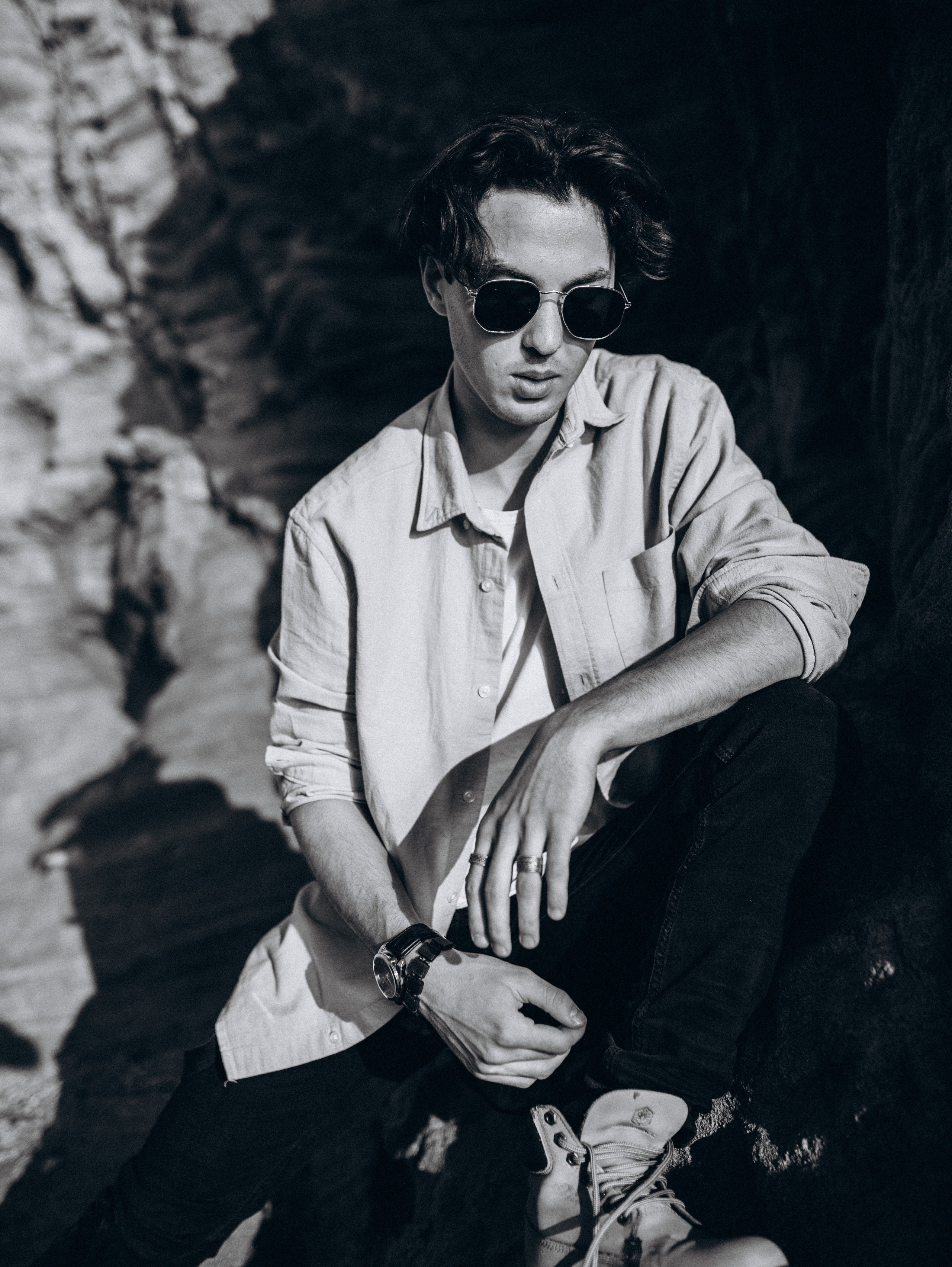 Фотосессия у камней эгейского моря для Ирандека. Главная