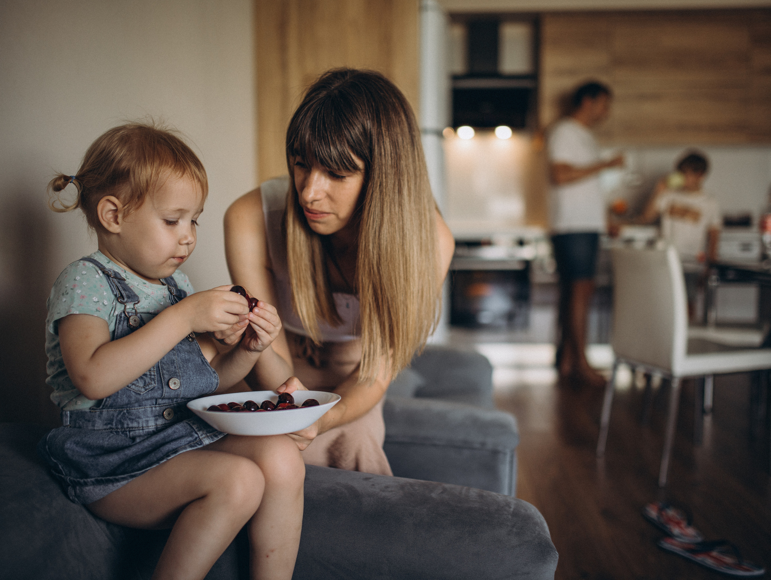 Дома у семьи Новиковых. Главная