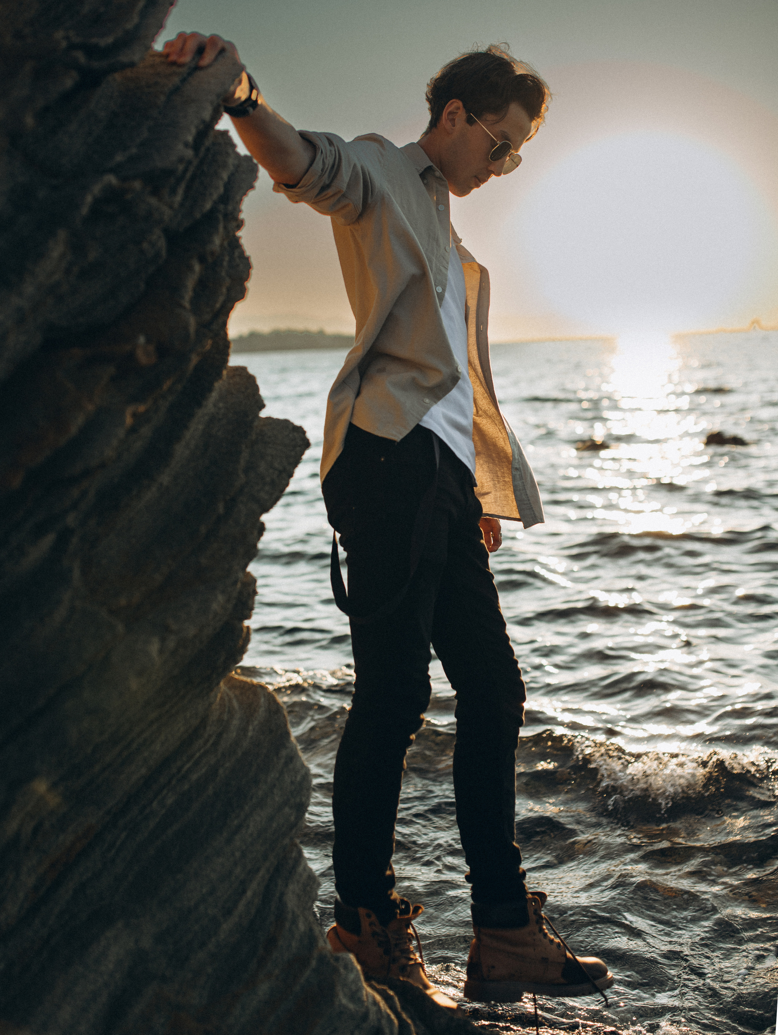 Фотосессия у камней эгейского моря для Ирандека. Главная