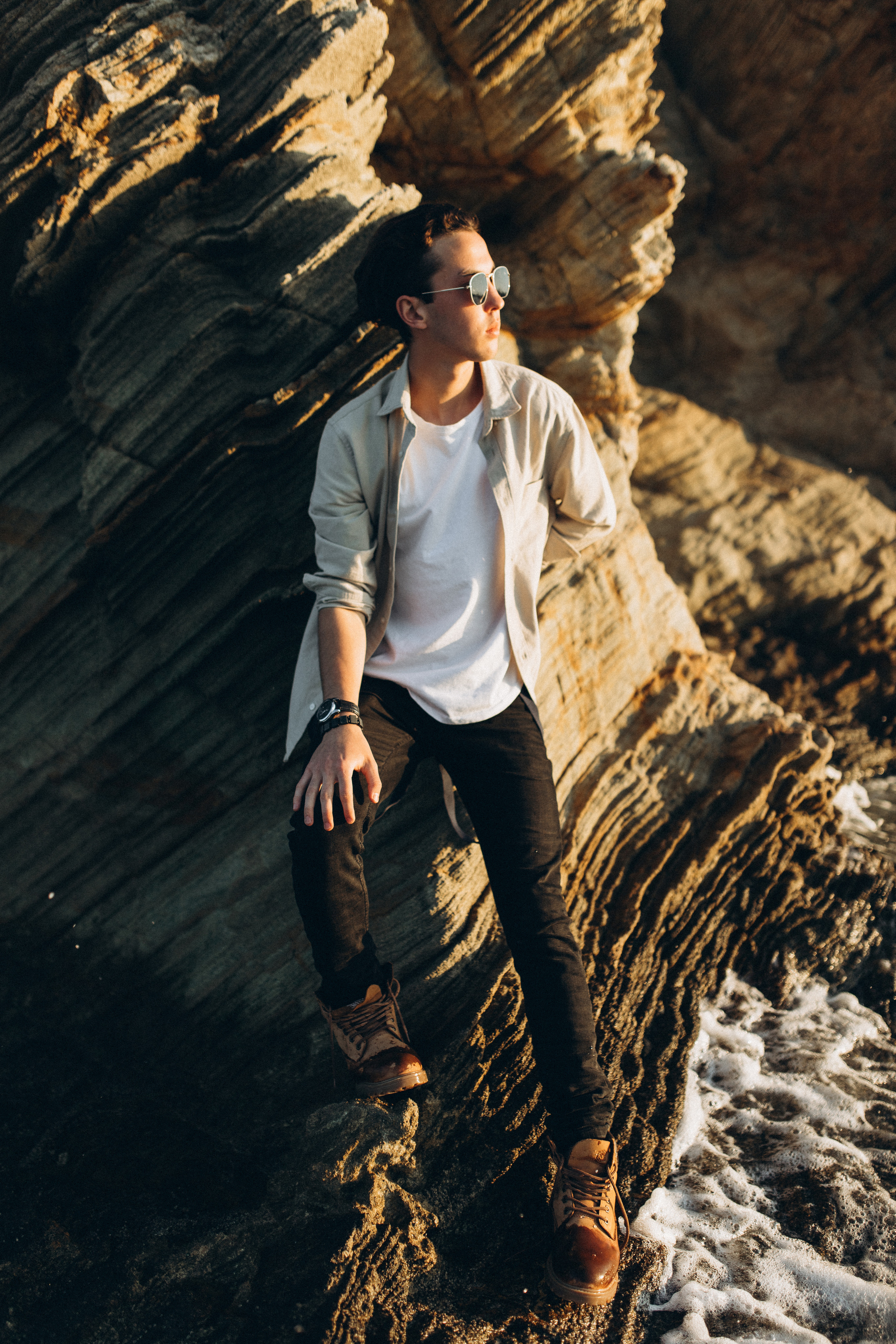 Фотосессия у камней эгейского моря для Ирандека. Главная