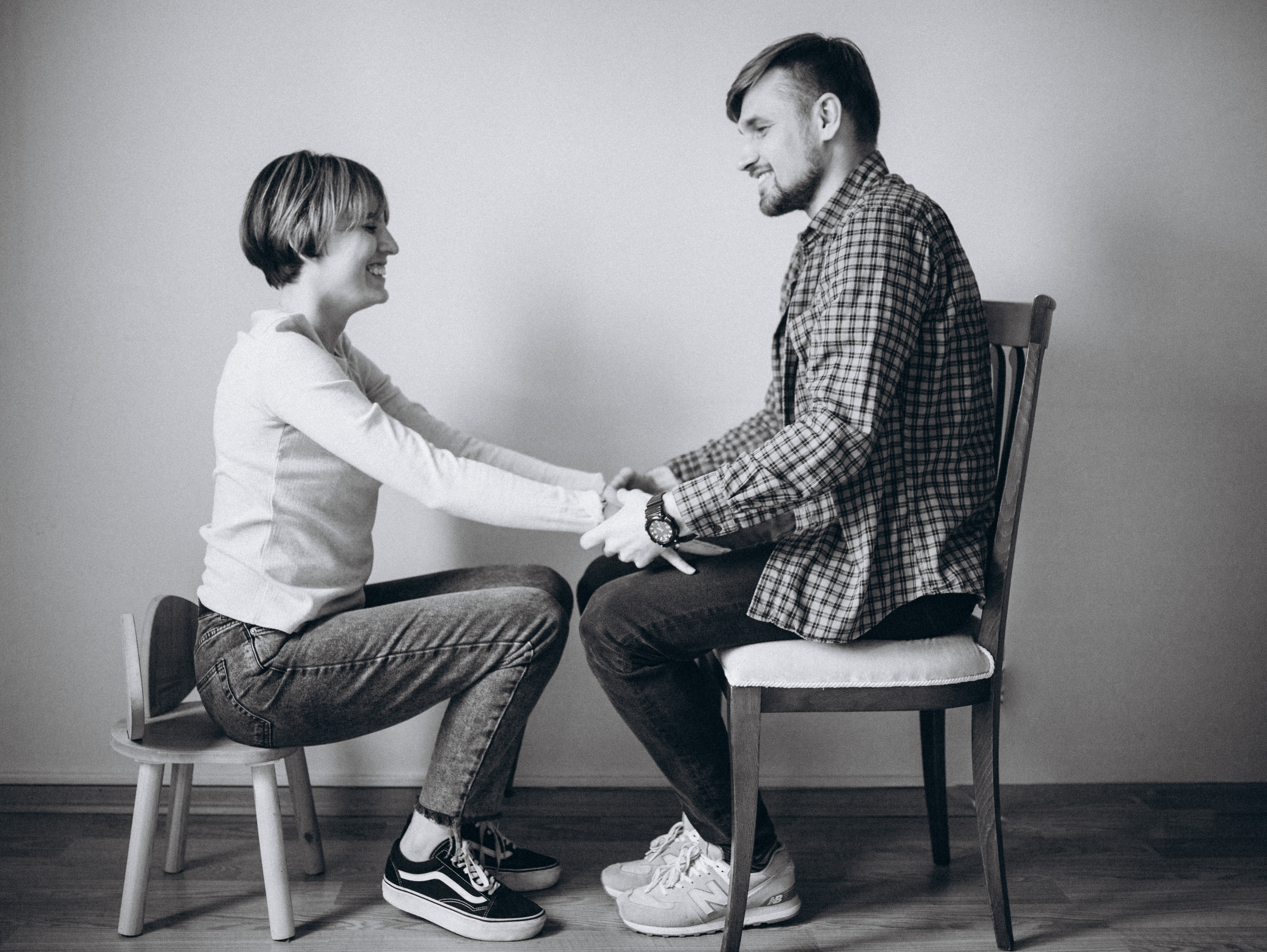 Евгения, Вадим и Леонид дома. Главная