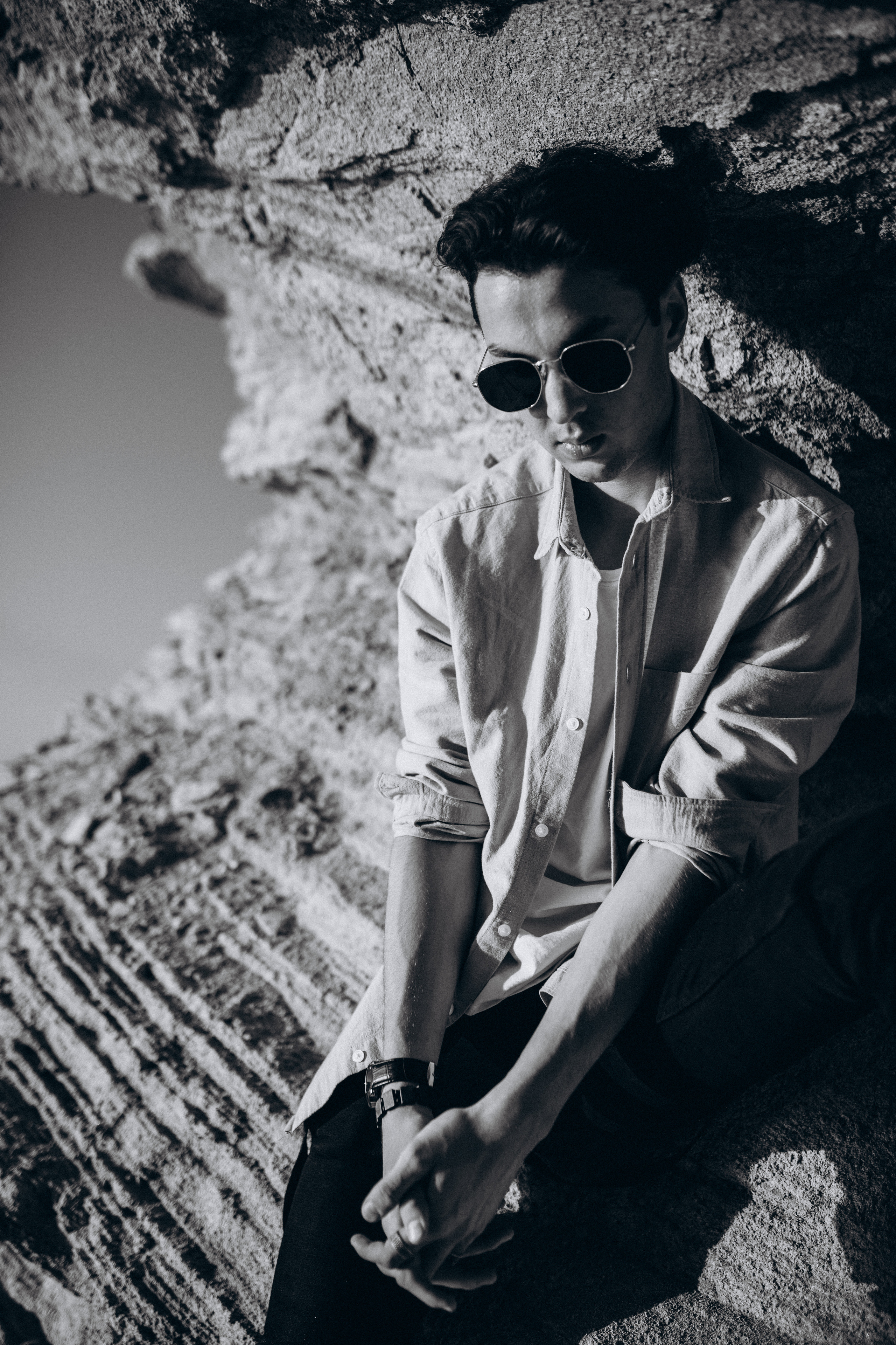 Фотосессия у камней эгейского моря для Ирандека. Главная