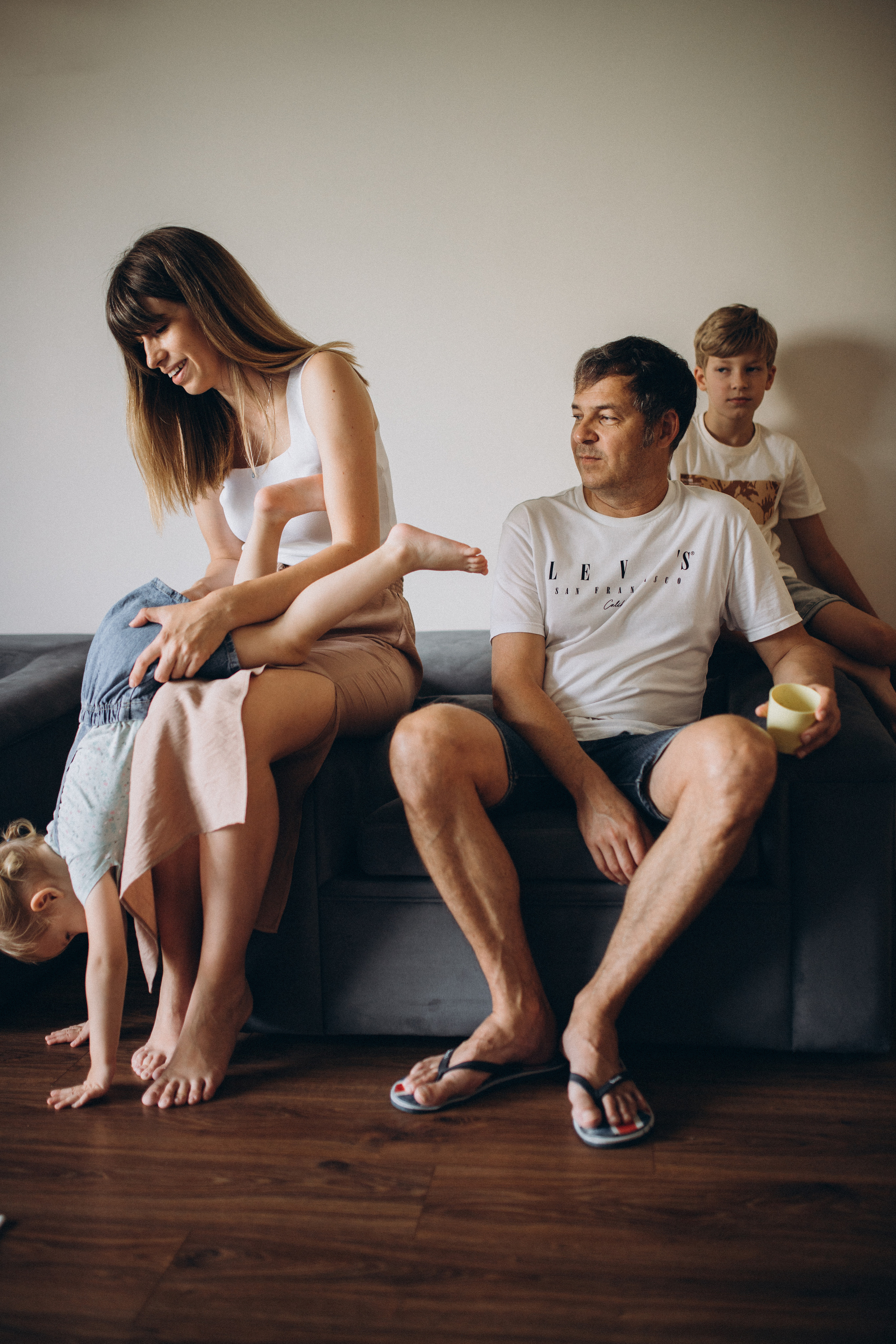 Дома у семьи Новиковых. Главная