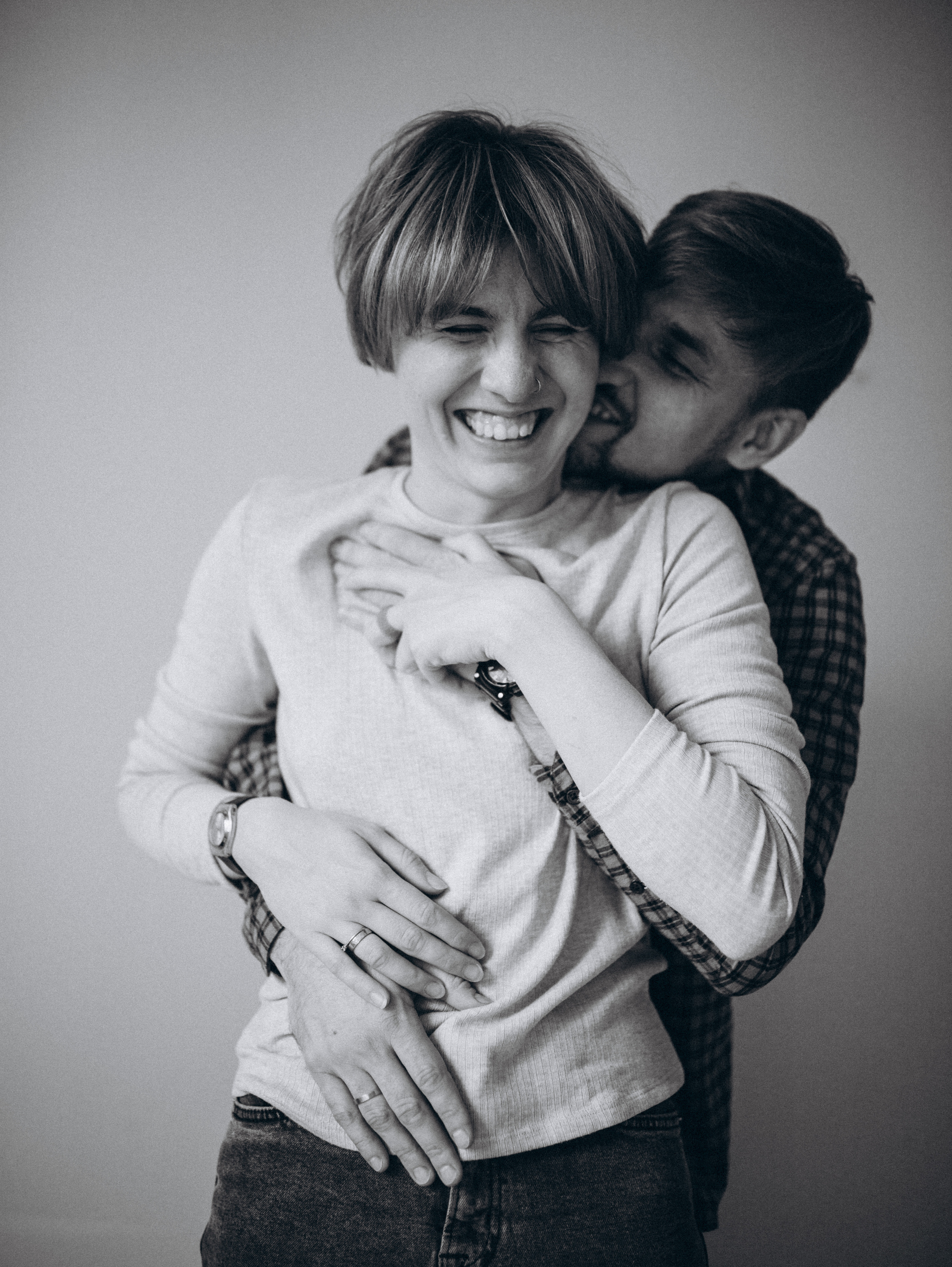 Евгения, Вадим и Леонид дома. Главная