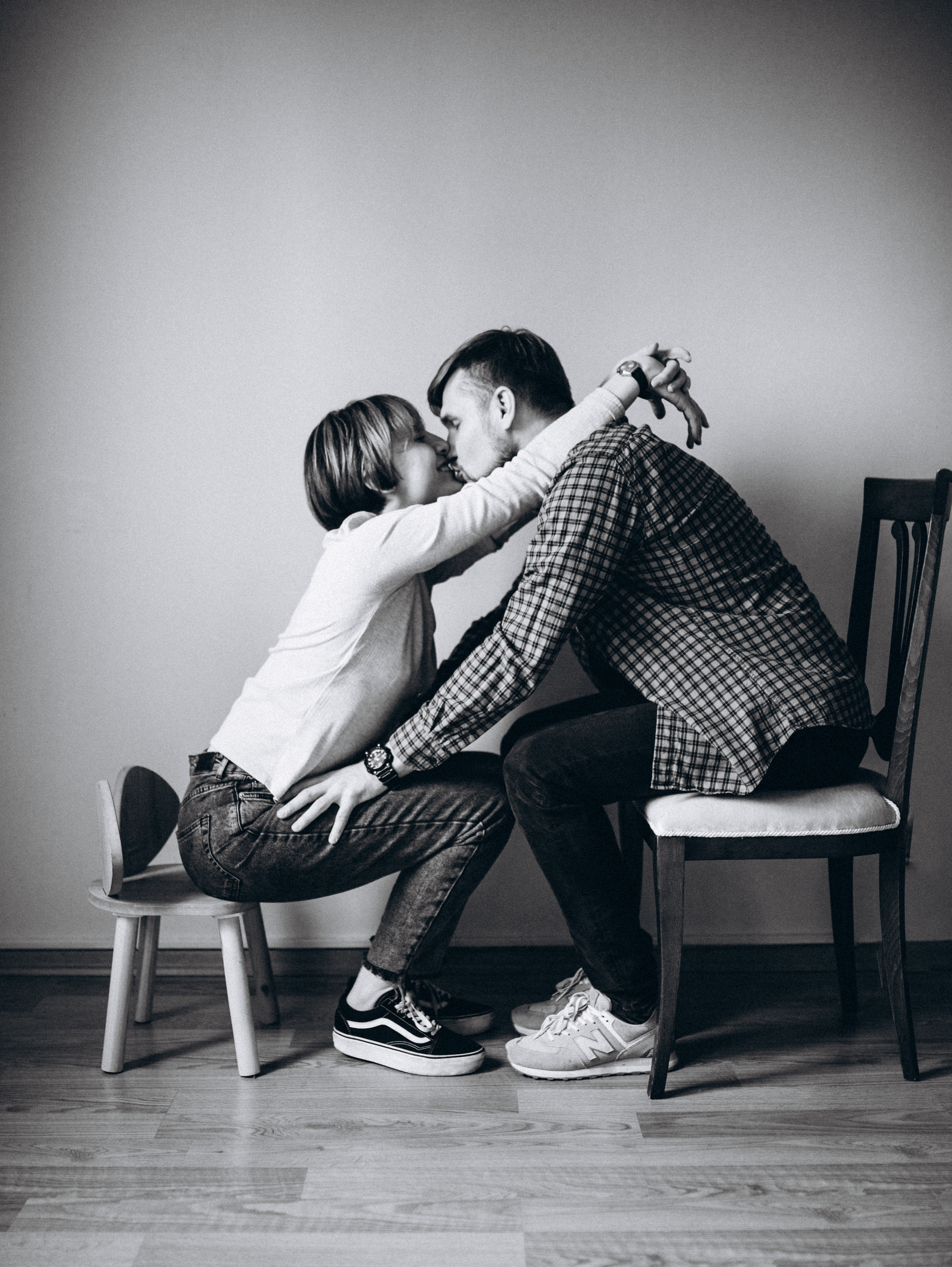 Евгения, Вадим и Леонид дома. Главная